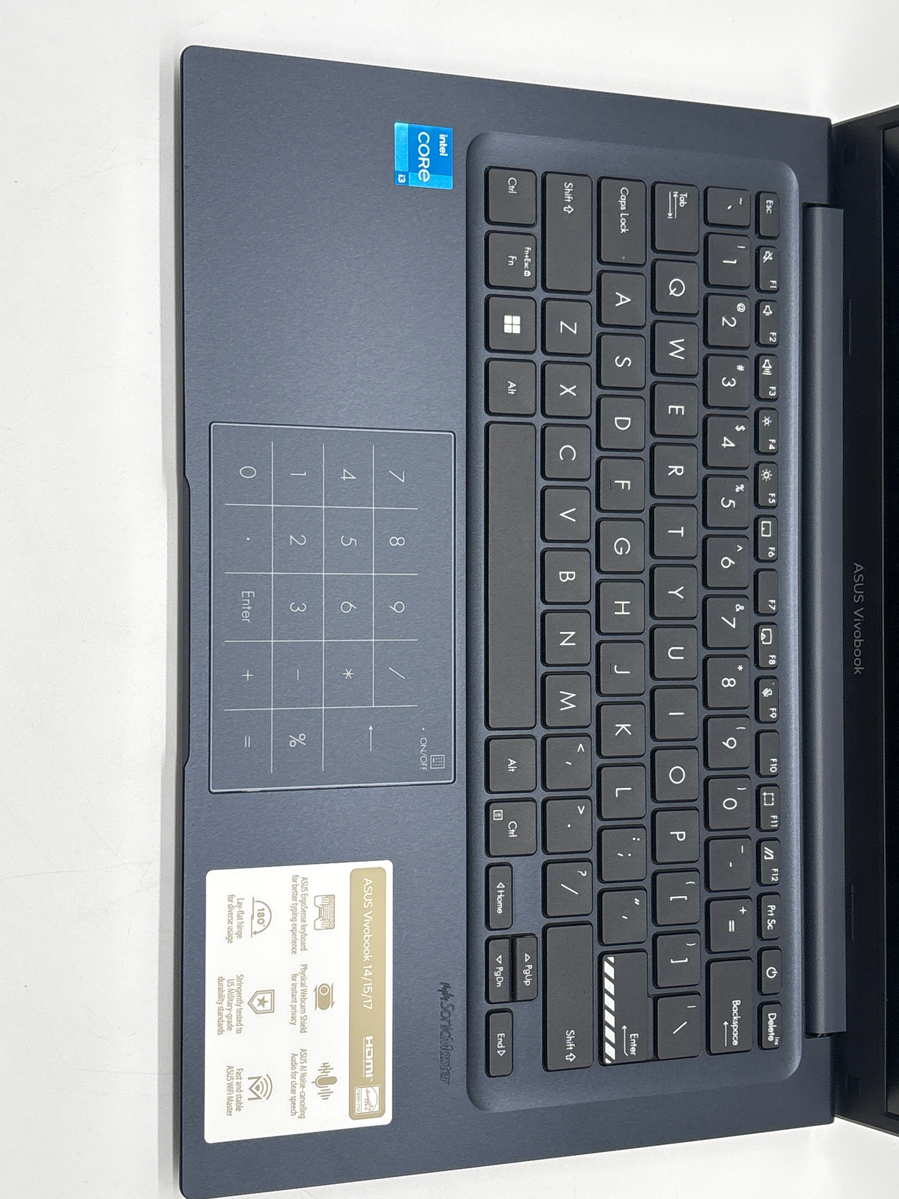 ASUS Vivobook X1404Z Intel Core i3-1215U Win 11 8GB RAM 128 SSD Blue Used