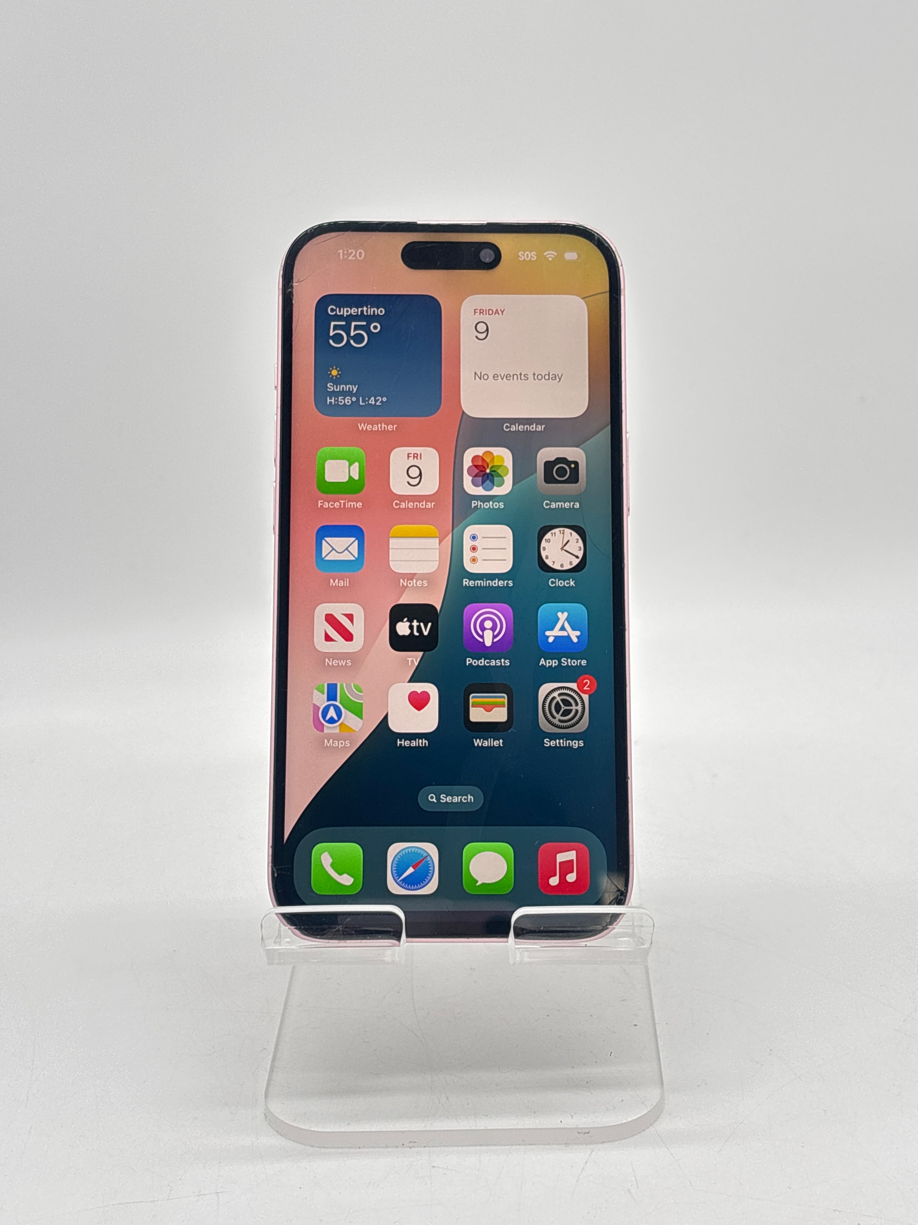 Apple iPhone 15 6.1 in 128 GB Pink Unlocked - For Parts (Read DESC)