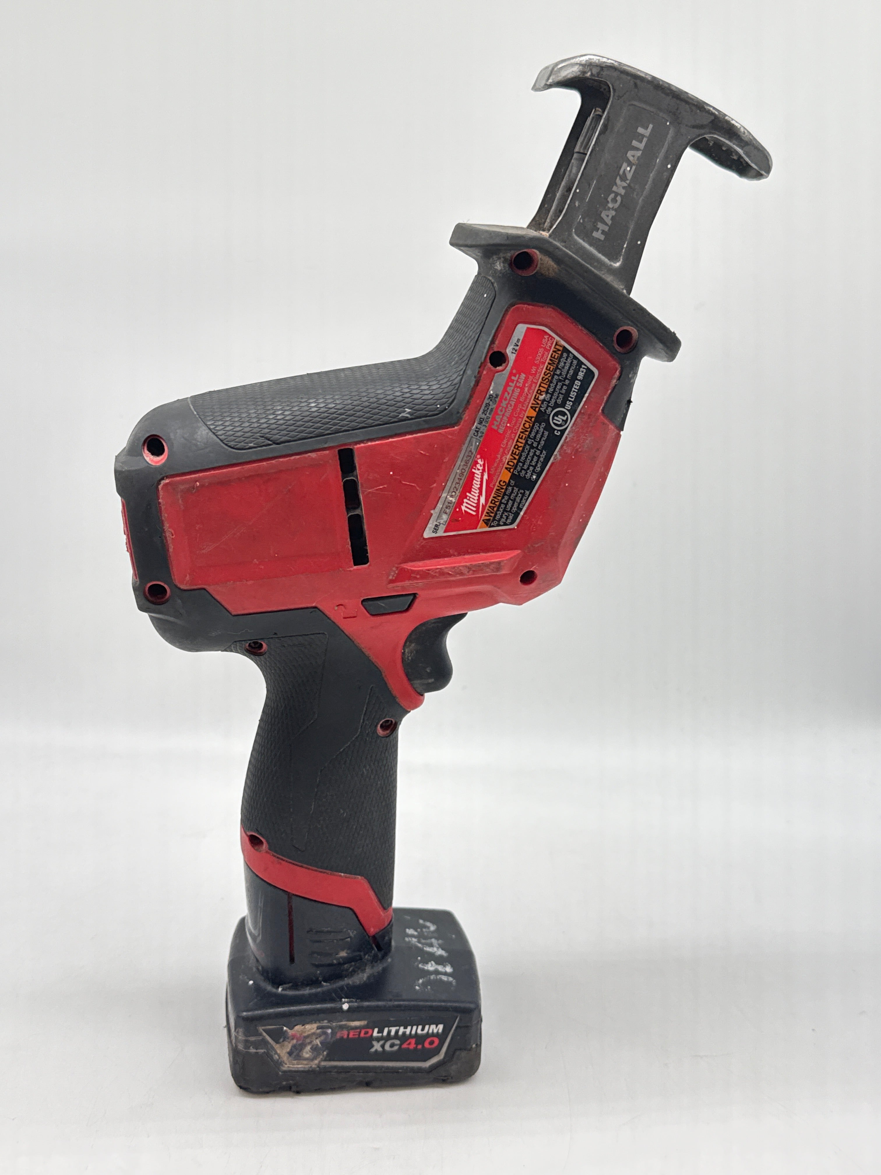 Milwaukee 2520-20 M12 FUEL Brushless HACKZALL Reciprocating Saw w/Charger Battery