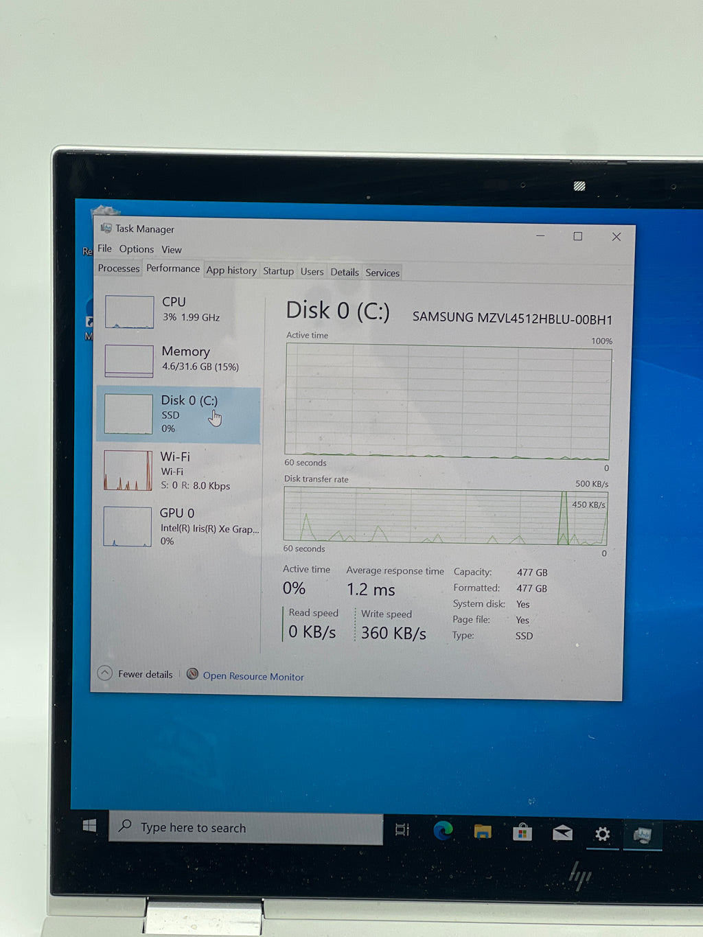 HP Elite X360 830 G10 13.3" Core i7-1365U 32GB RAM 512GB SSD Silver