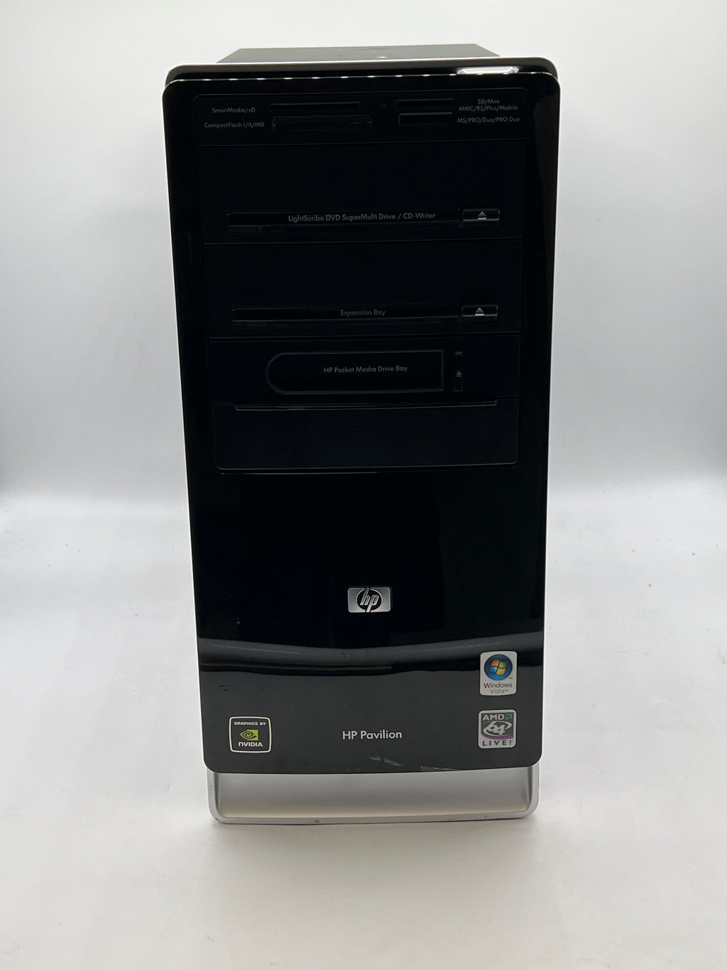 HP Pavilion Desktop Tower AMD Athlon 64 X2 2GB RAM 298GB HDD - Used
