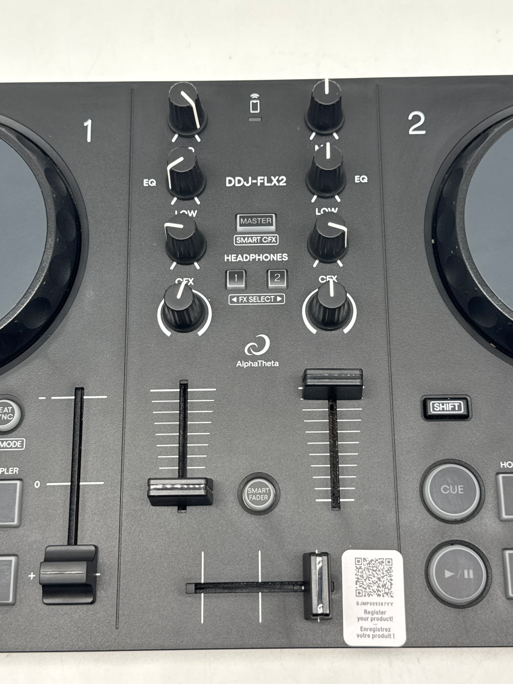 AlphaTheta DDJ-FLX2 Compact 2-Channel DJ Controller