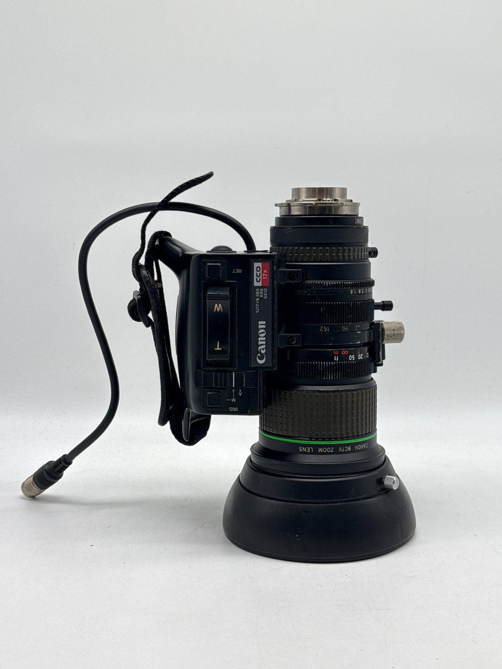 Canon YJ17x9.5B0 17x Broadcast BCTV Zoom Lens 9.5-162mm B4 Mount - Used