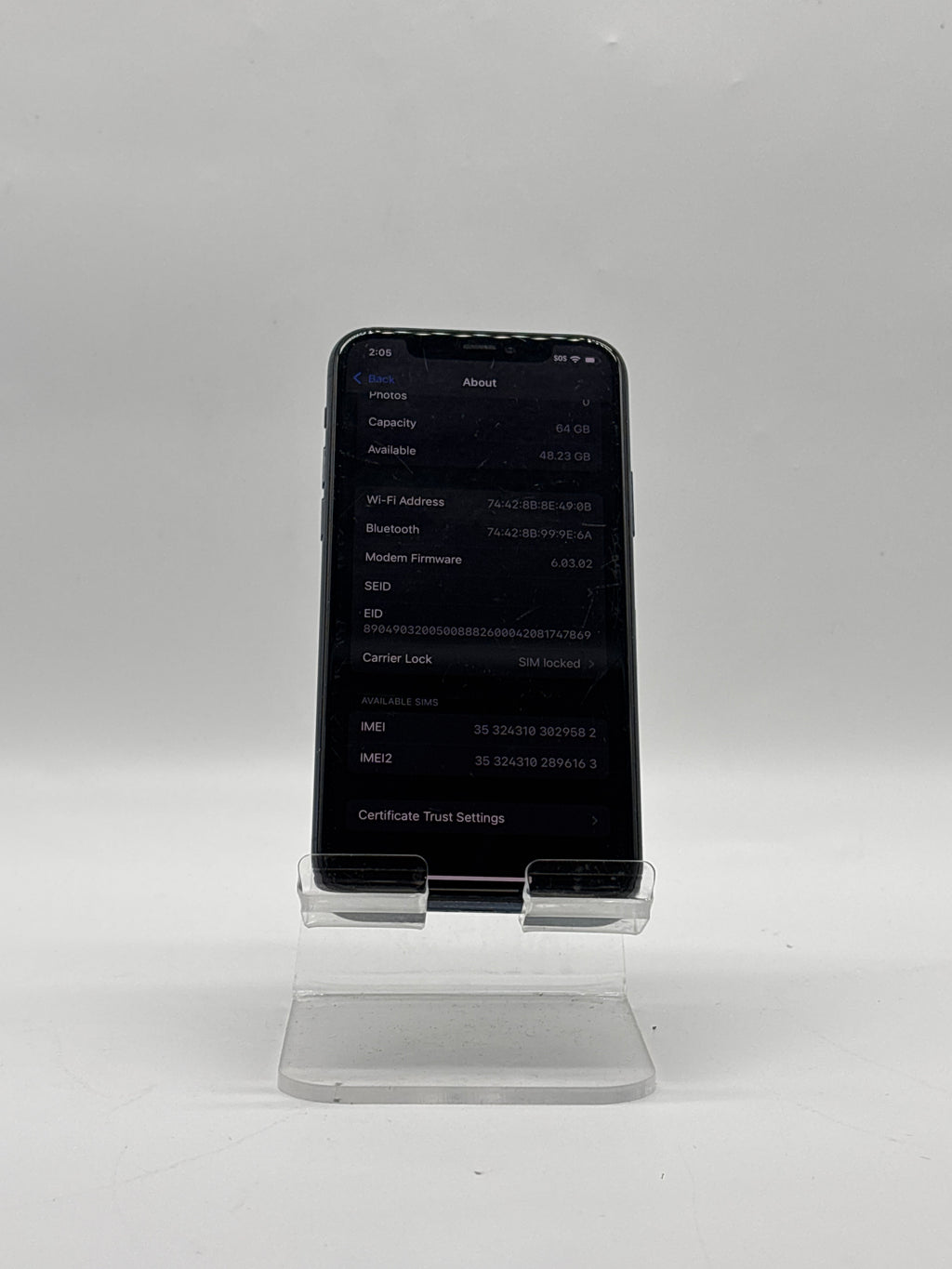AT&T Apple iPhone 11 Pro A2160 64GB - Read
