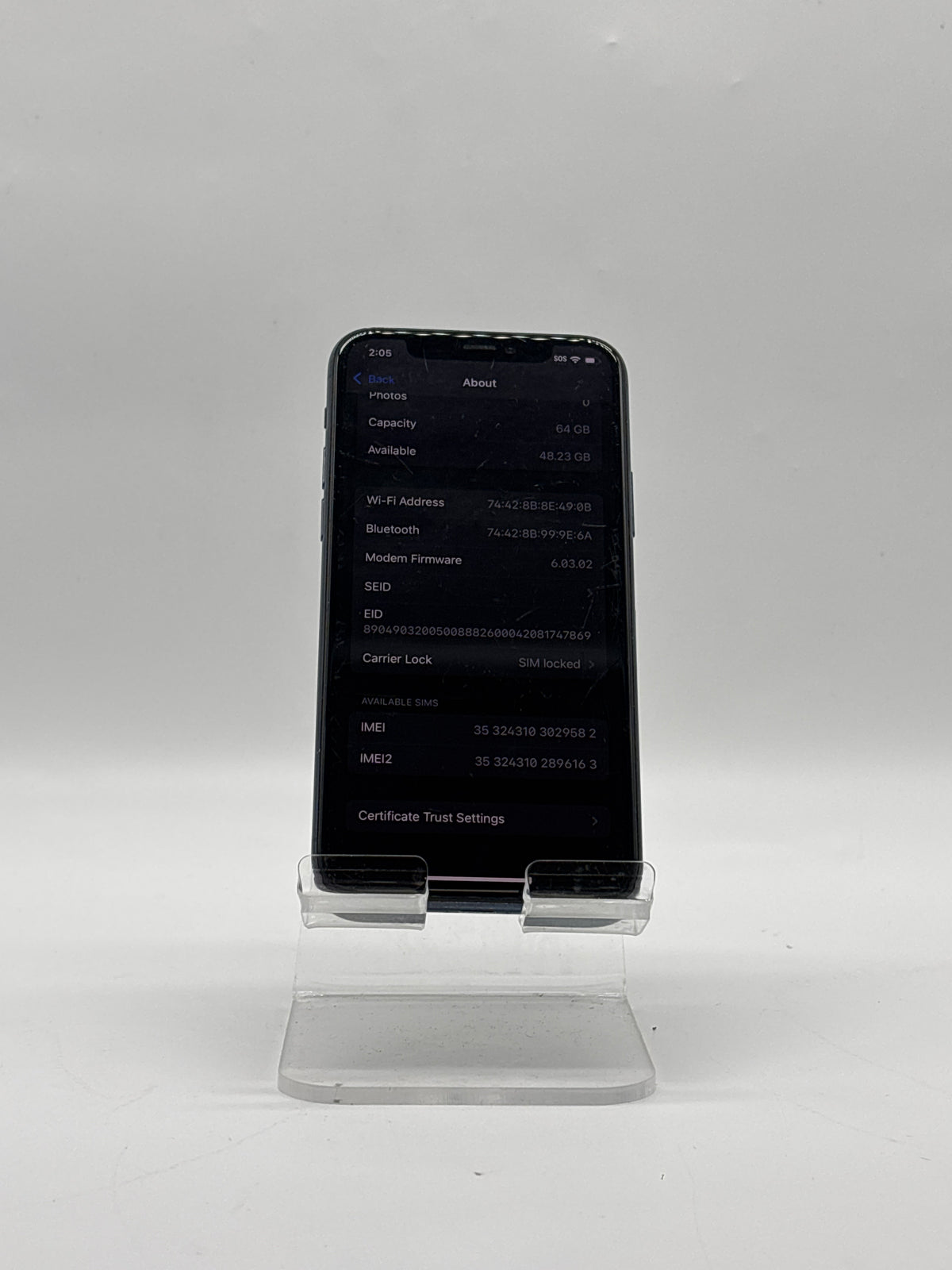 AT&T Apple iPhone 11 Pro A2160 64GB - Read