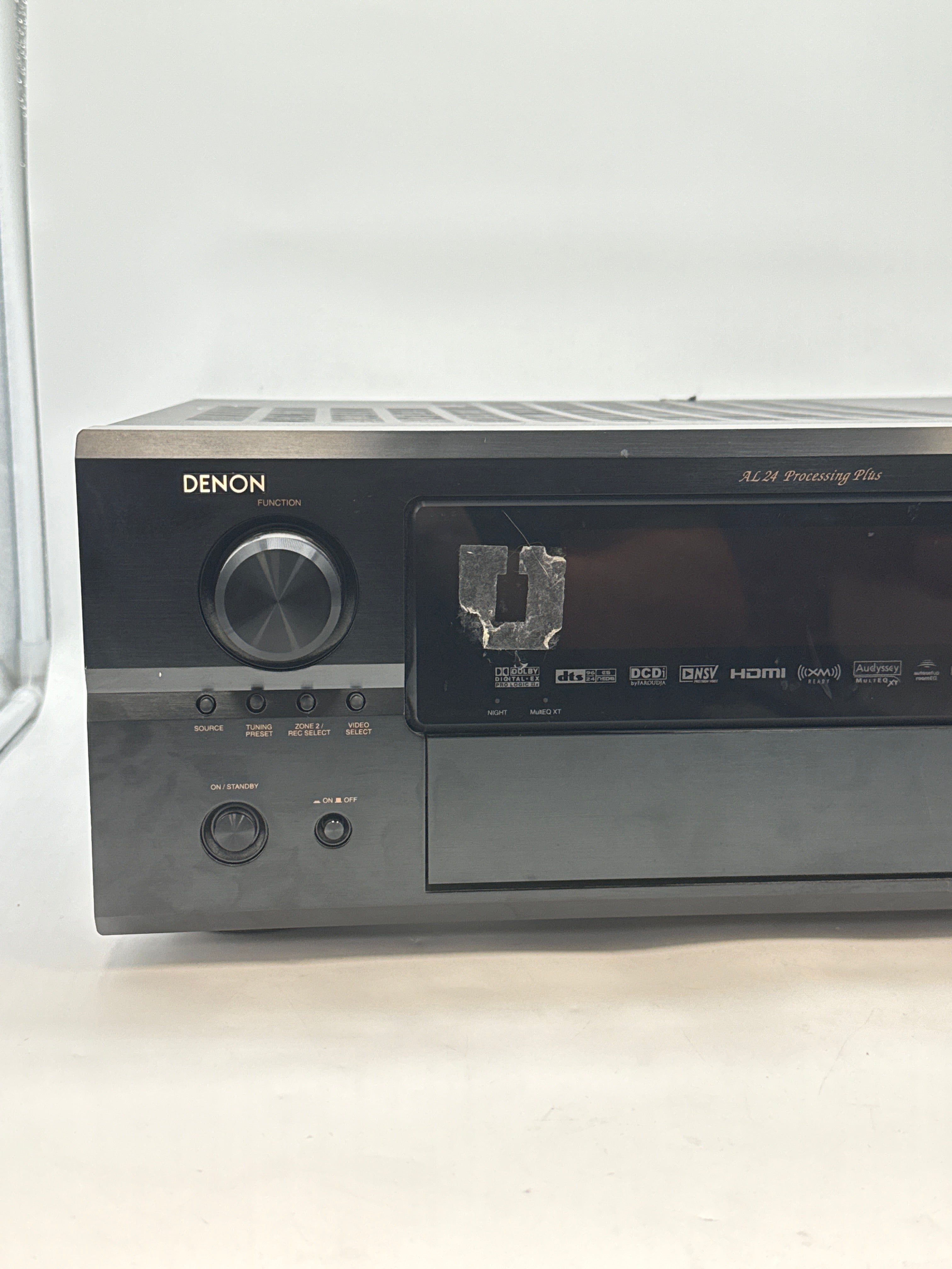 Denon AVR-2807 AL24 7.1 A/V Receiver Black - Used Tested