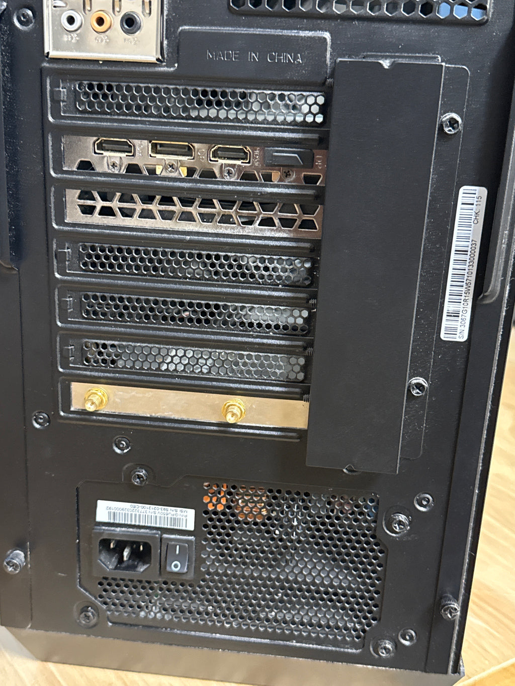 MSI PC Ryzen 7 5800X 16GB RAM 1TB SSD RX 6500 XT Black