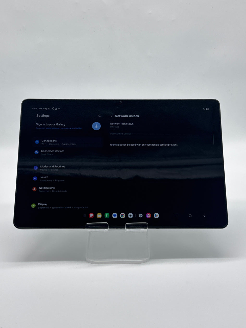 Samsung Galaxy Tab A9+ 5G 11" Snapdragon 695 4GB RAM 64GB Graphite Wi-Fi + Cellular - Used