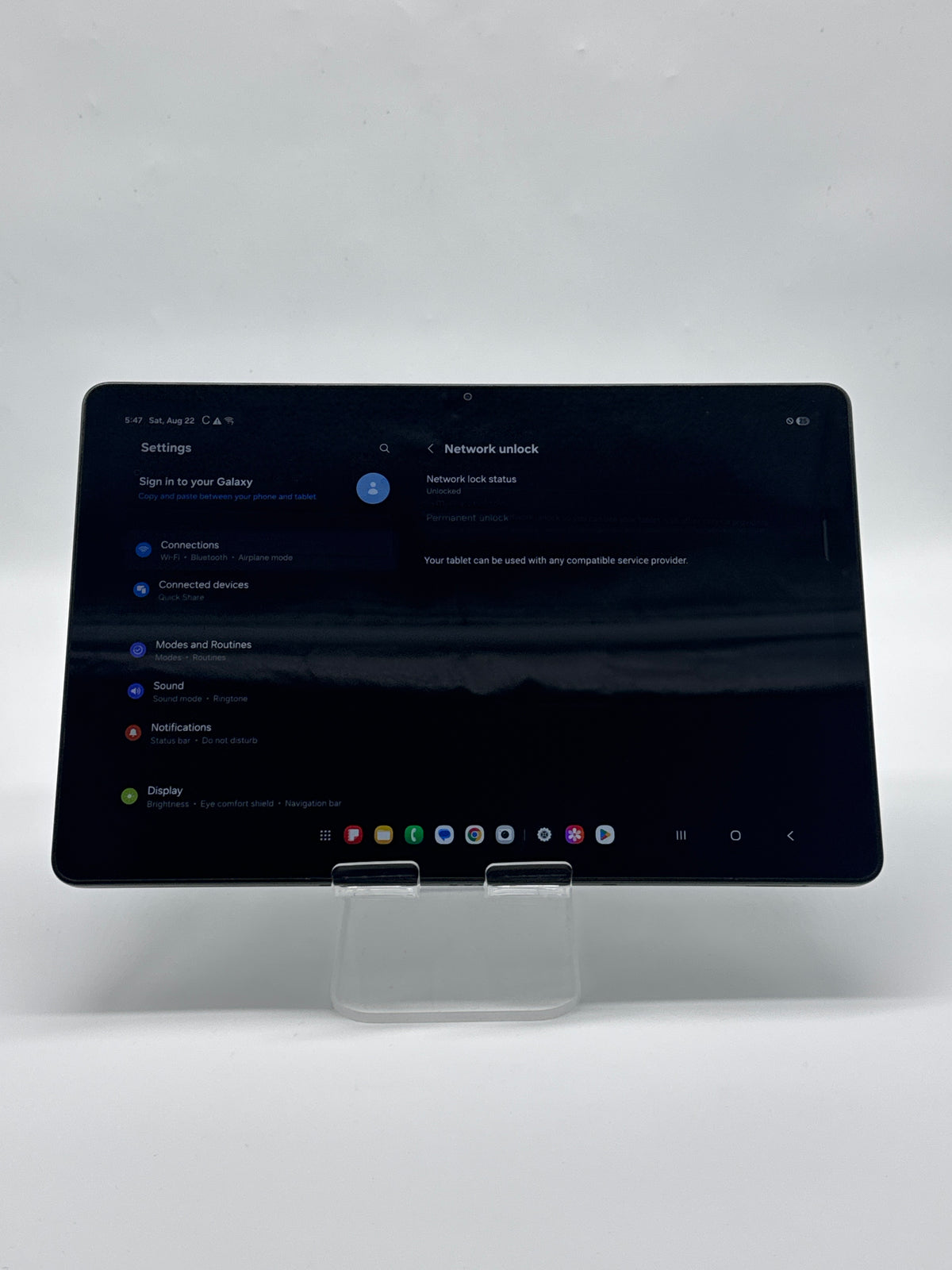 Samsung Galaxy Tab A9+ 5G 11" Snapdragon 695 4GB RAM 64GB Graphite Wi-Fi + Cellular - Used