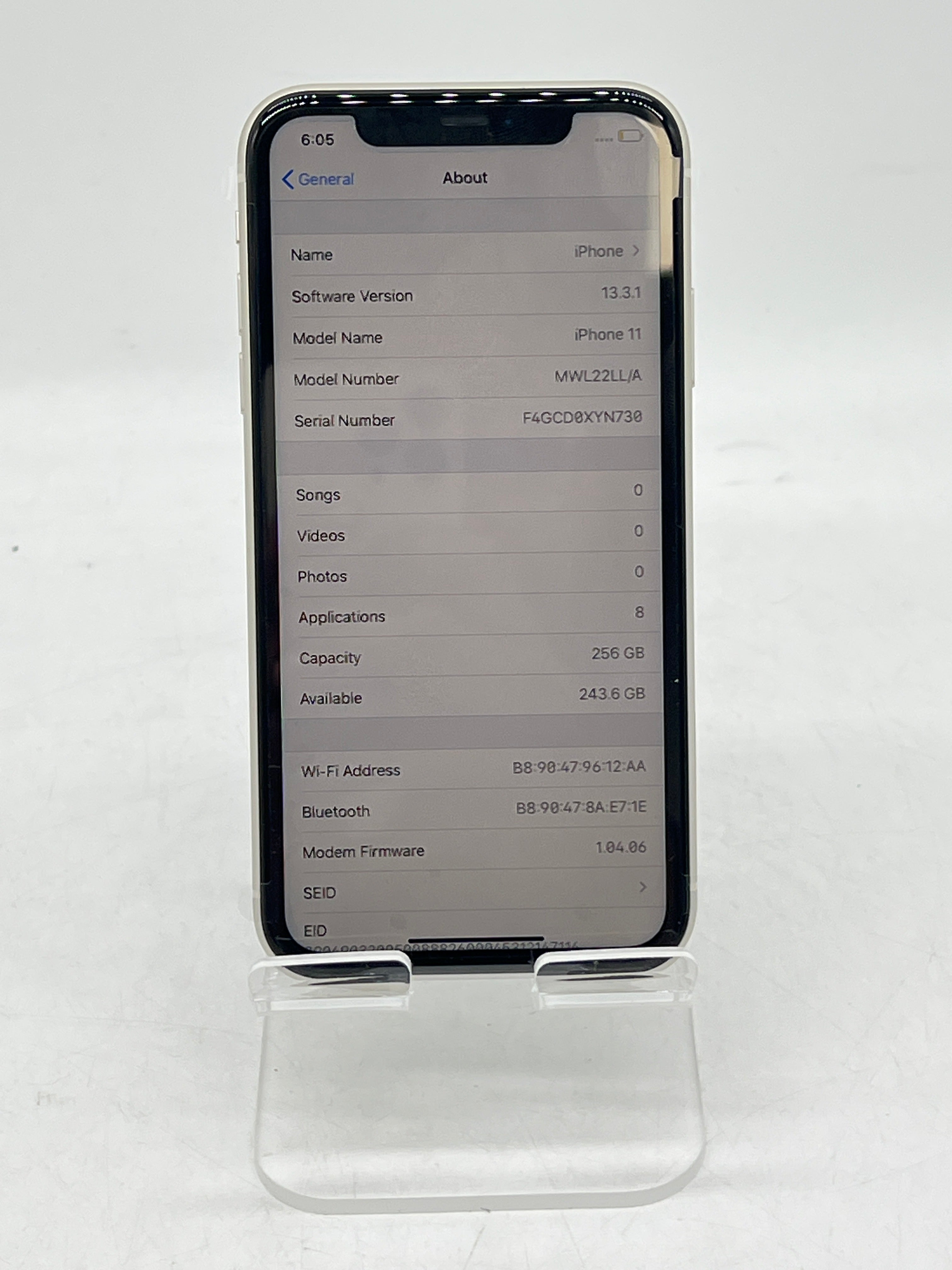 Apple iPhone 11 256GB Unlocked - Open Box