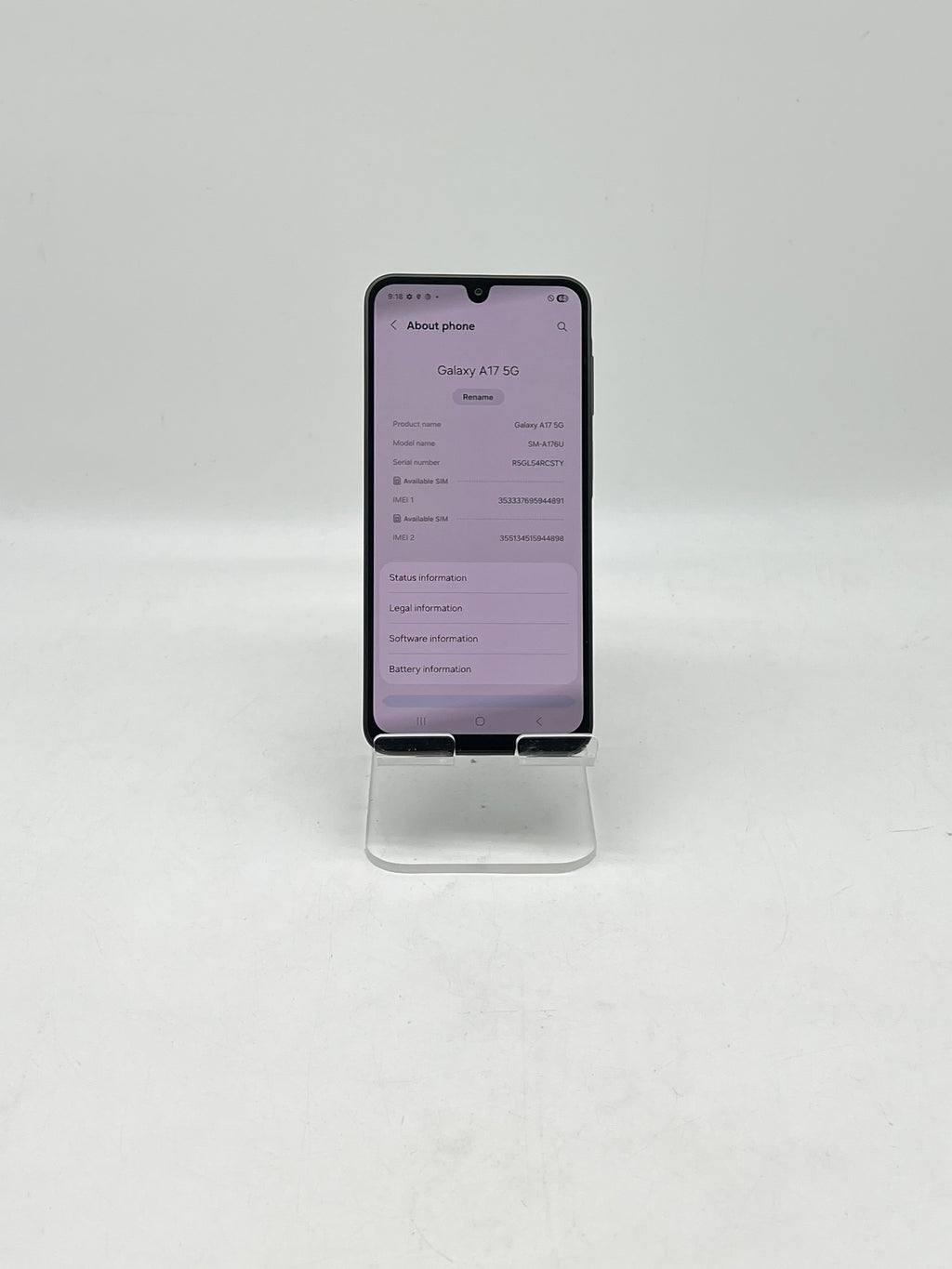 Samsung Galaxy A17 5G SM-A176U 128GB - Compatible with AT&T Only