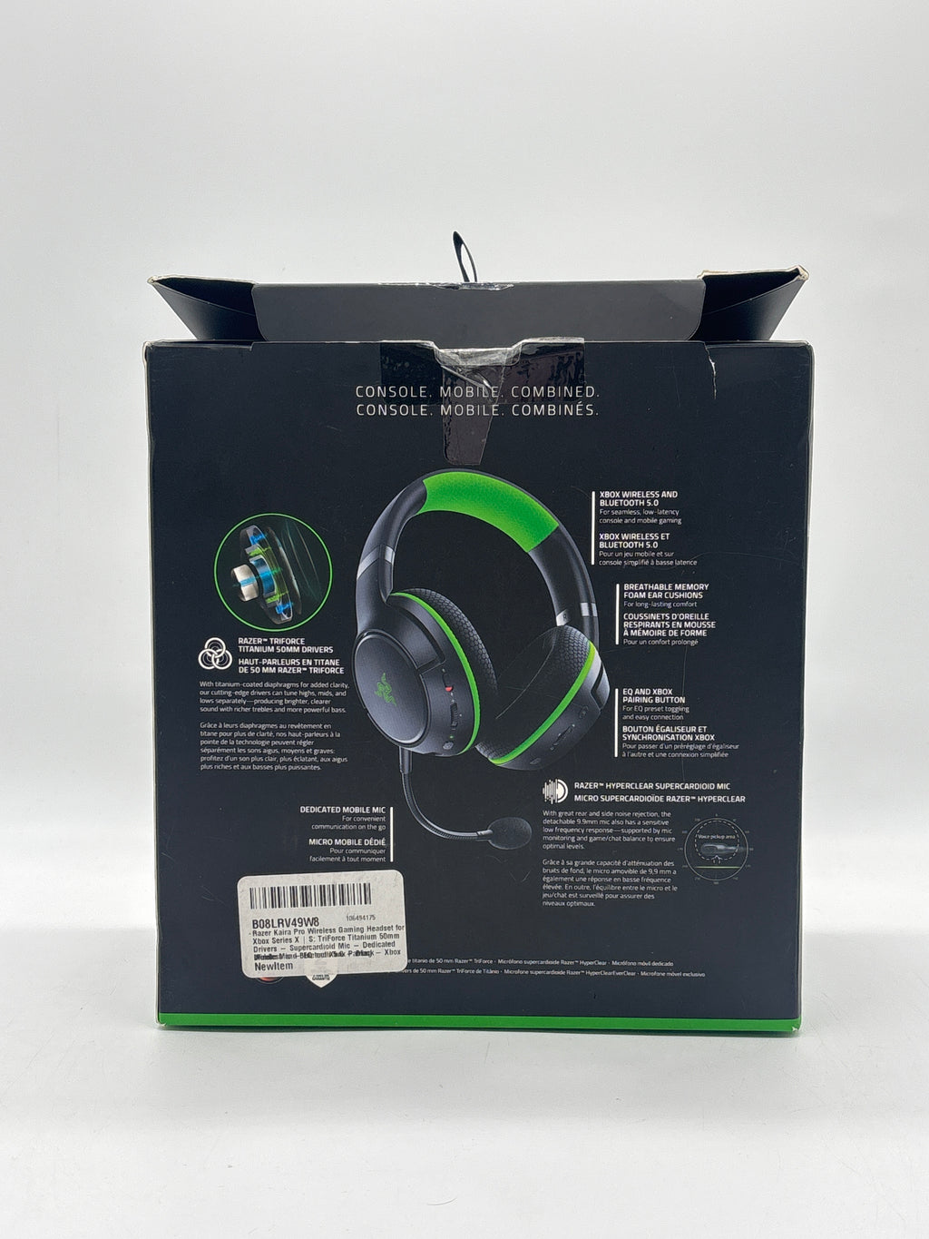 Razer Kaira Pro Black Wireless Gaming Headset - Used With Box