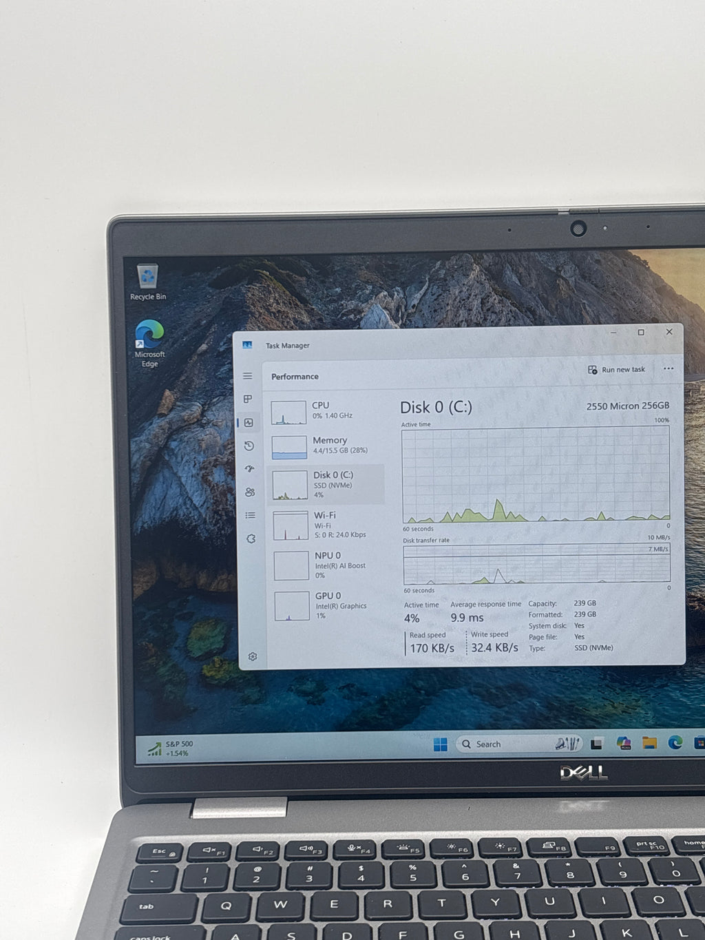 Dell Latitude 5550 Ultra 5 125U 16GB RAM 256GB SSD - Used (Warranty)