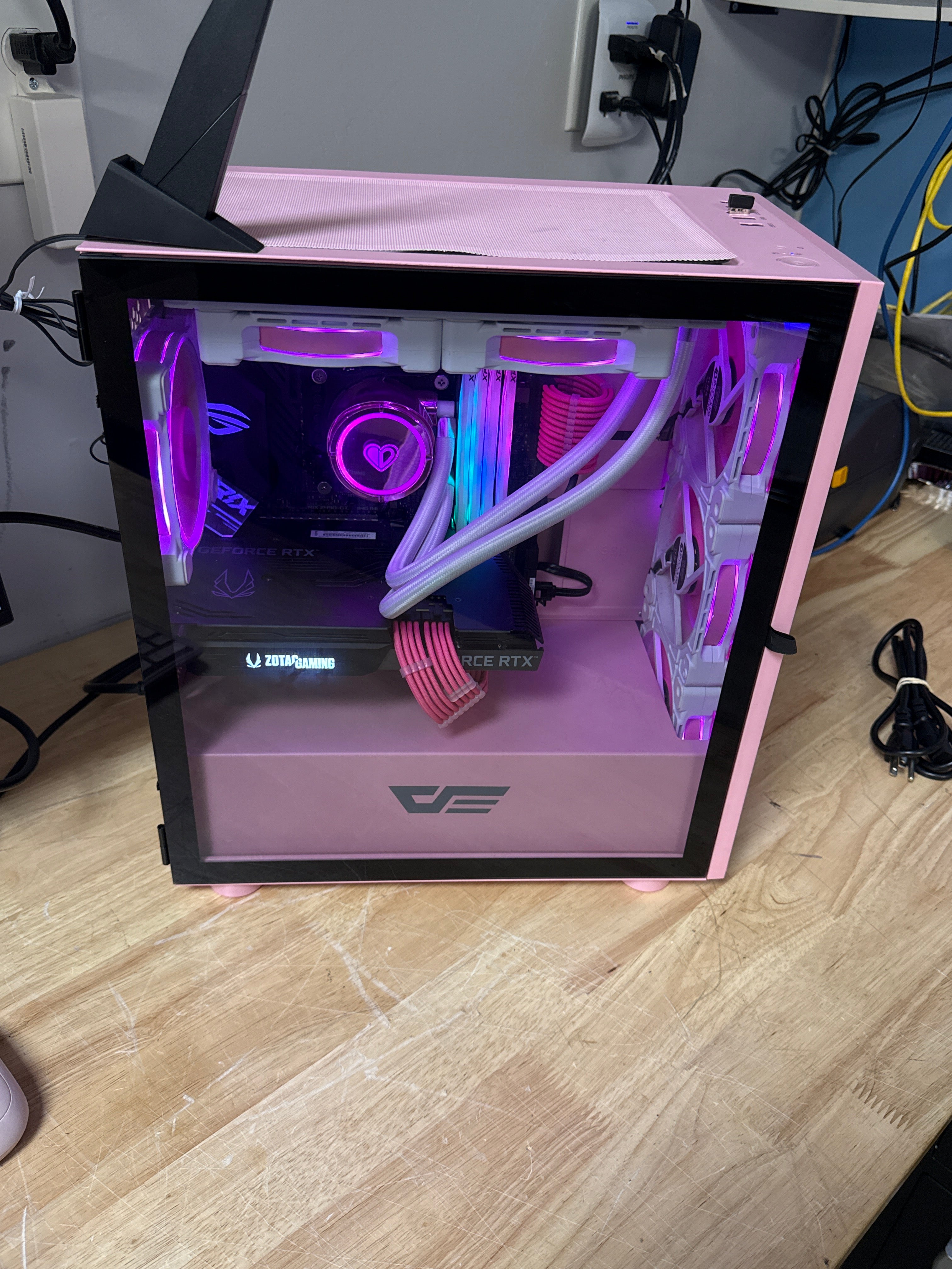 Custom Desktop Intel Core i9-10900K 32GB RAM 1TB SSD 1TB HDD RTX 3070 - Used