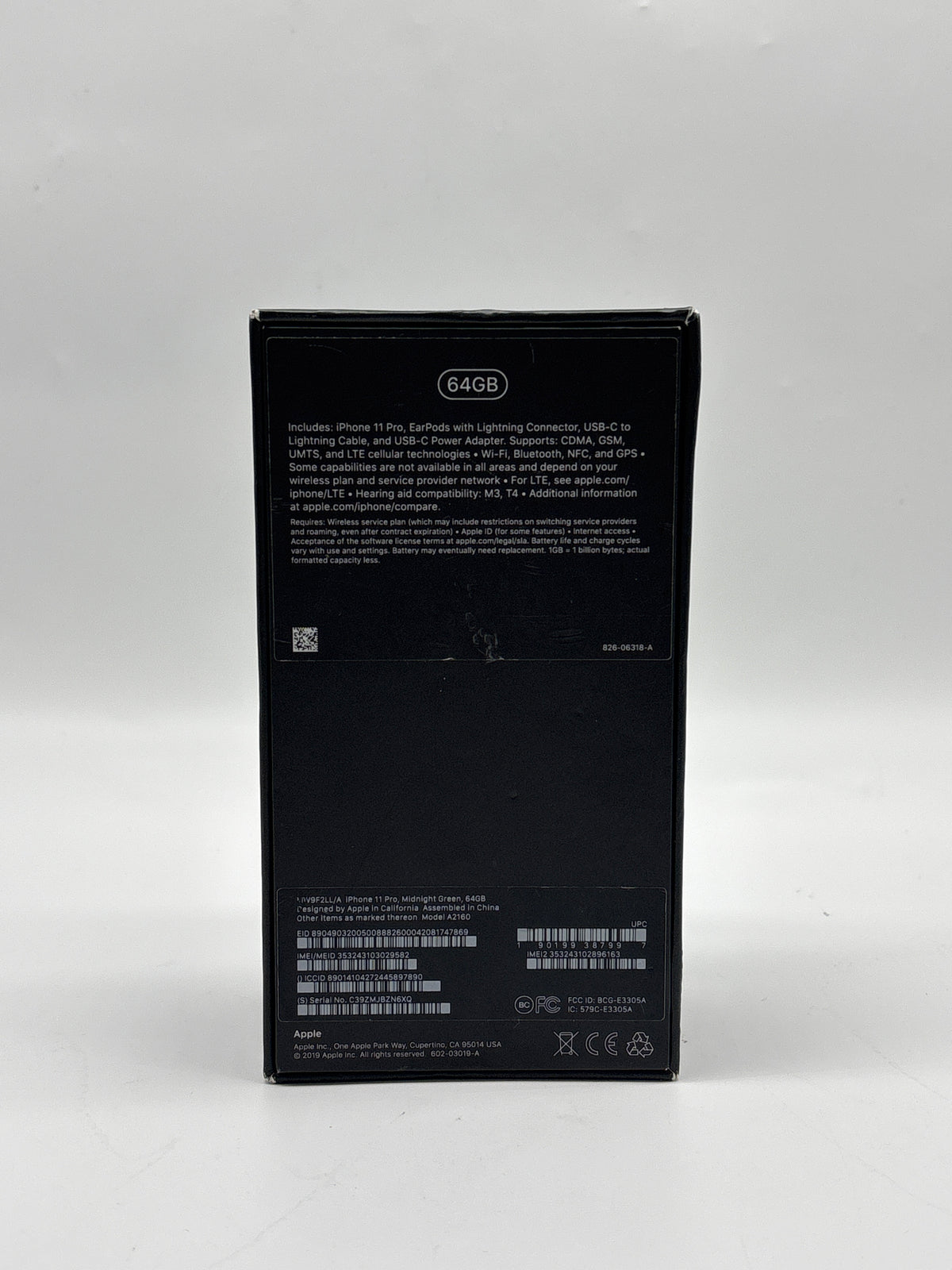 AT&T Apple iPhone 11 Pro A2160 64GB - Read
