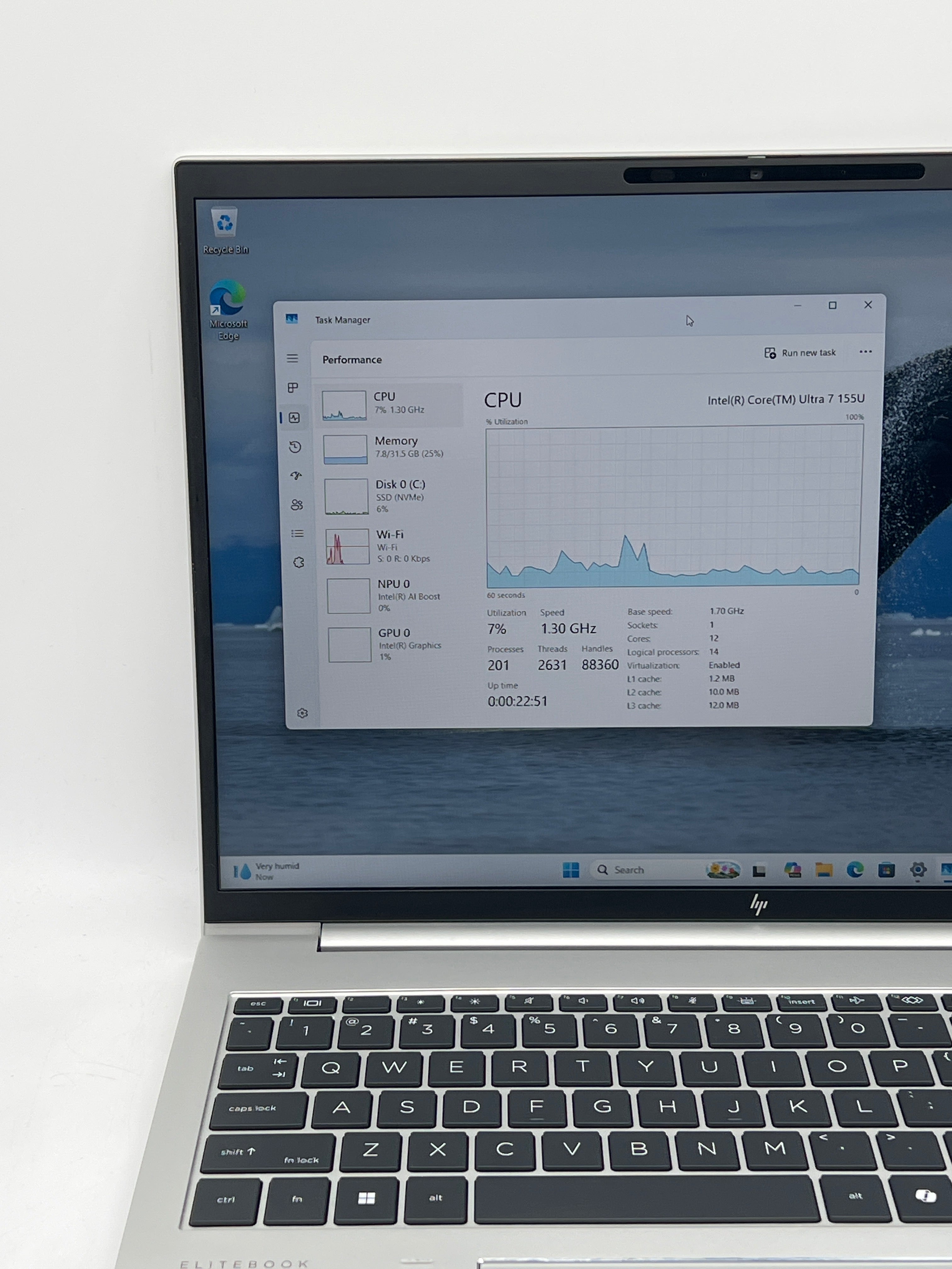 HP Elitebook 860 G11 Ultra 7 155U 32GB RAM 1TB SSD