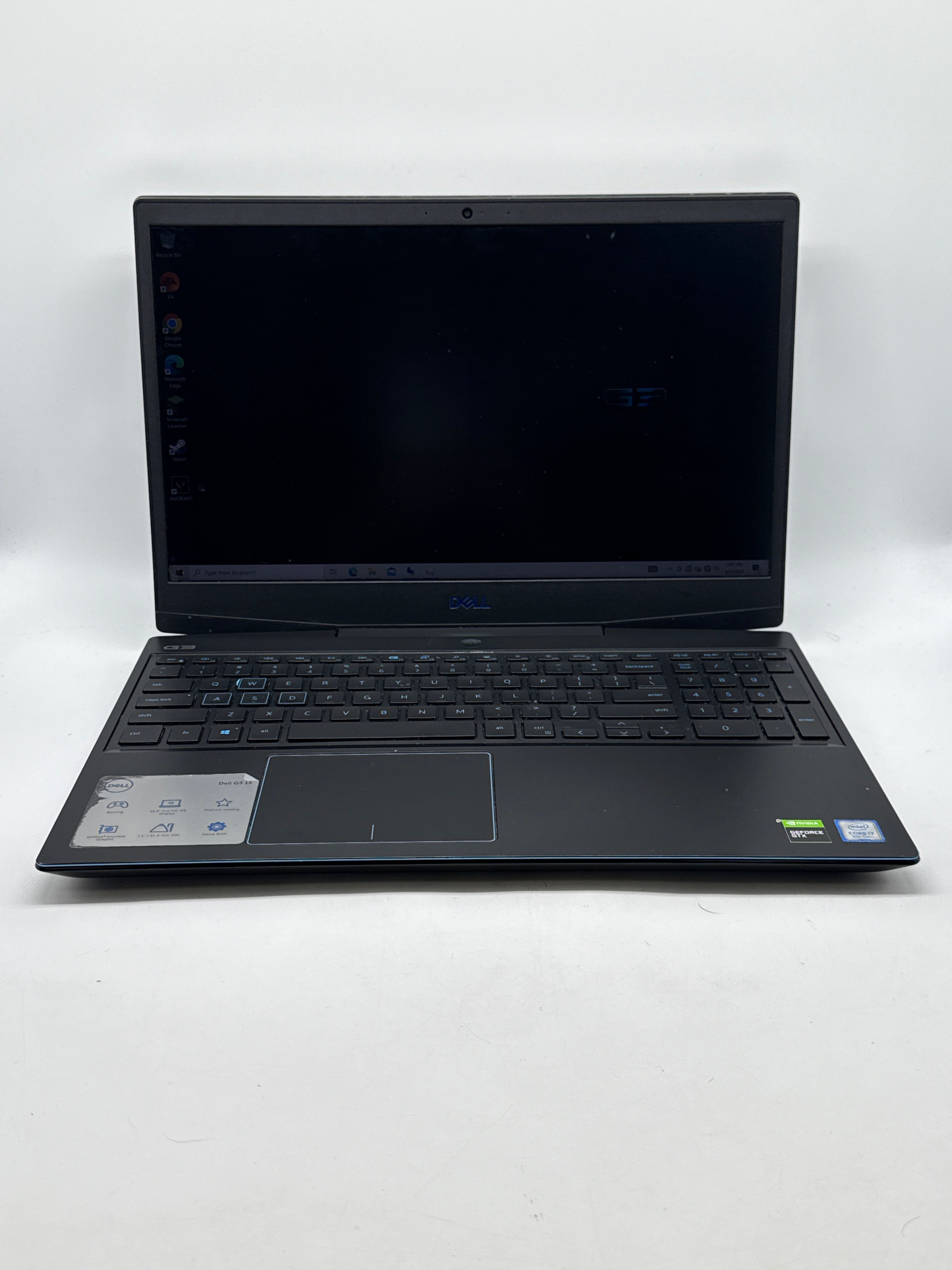 Dell G3 3590 15" Core i7-9750H 16GB 512GB SSD GTX 1660 Ti - For Parts