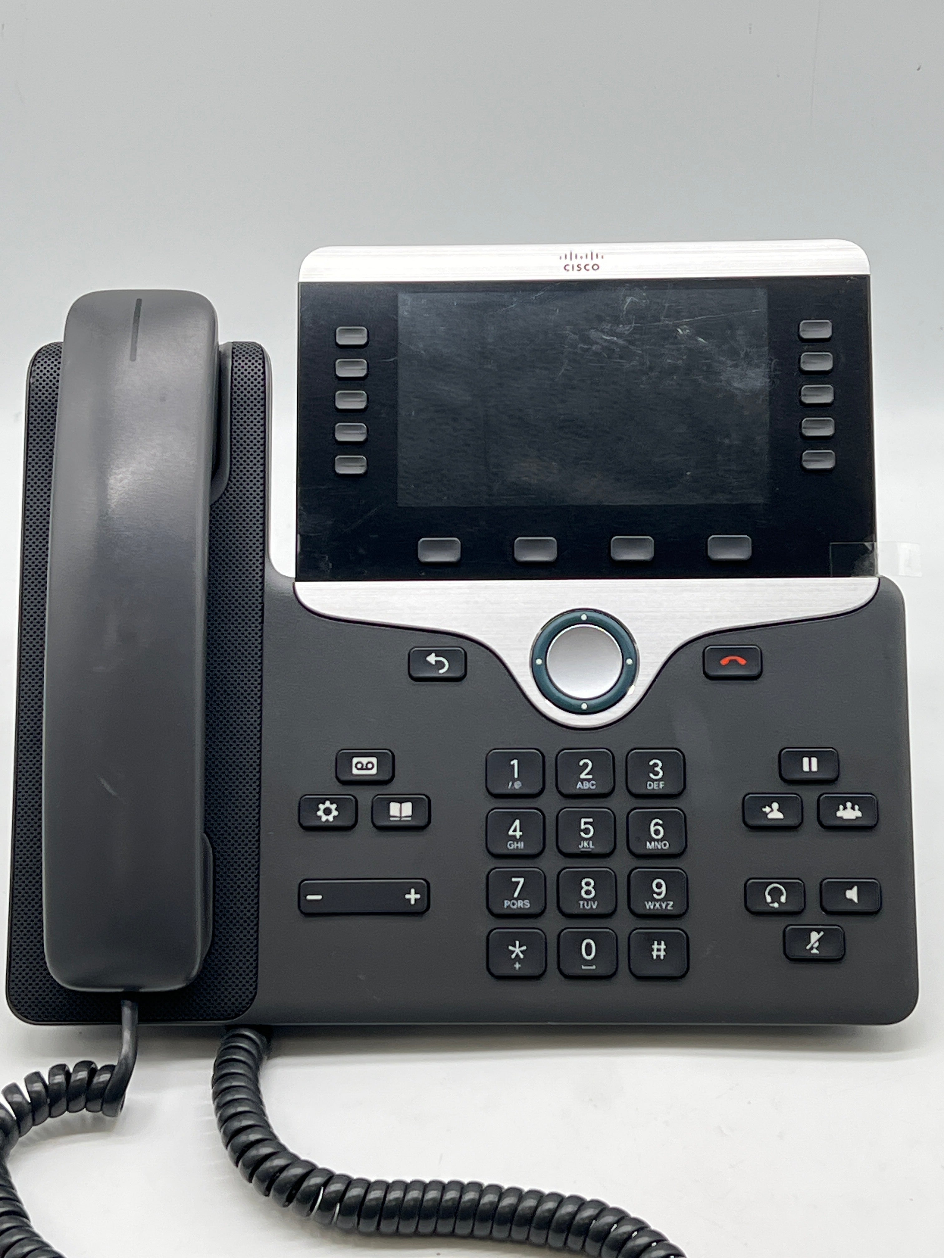 Lot of 24 Cisco CP-8811 Corded IP Phone Business VoIP with Stand - Used (TESTED)