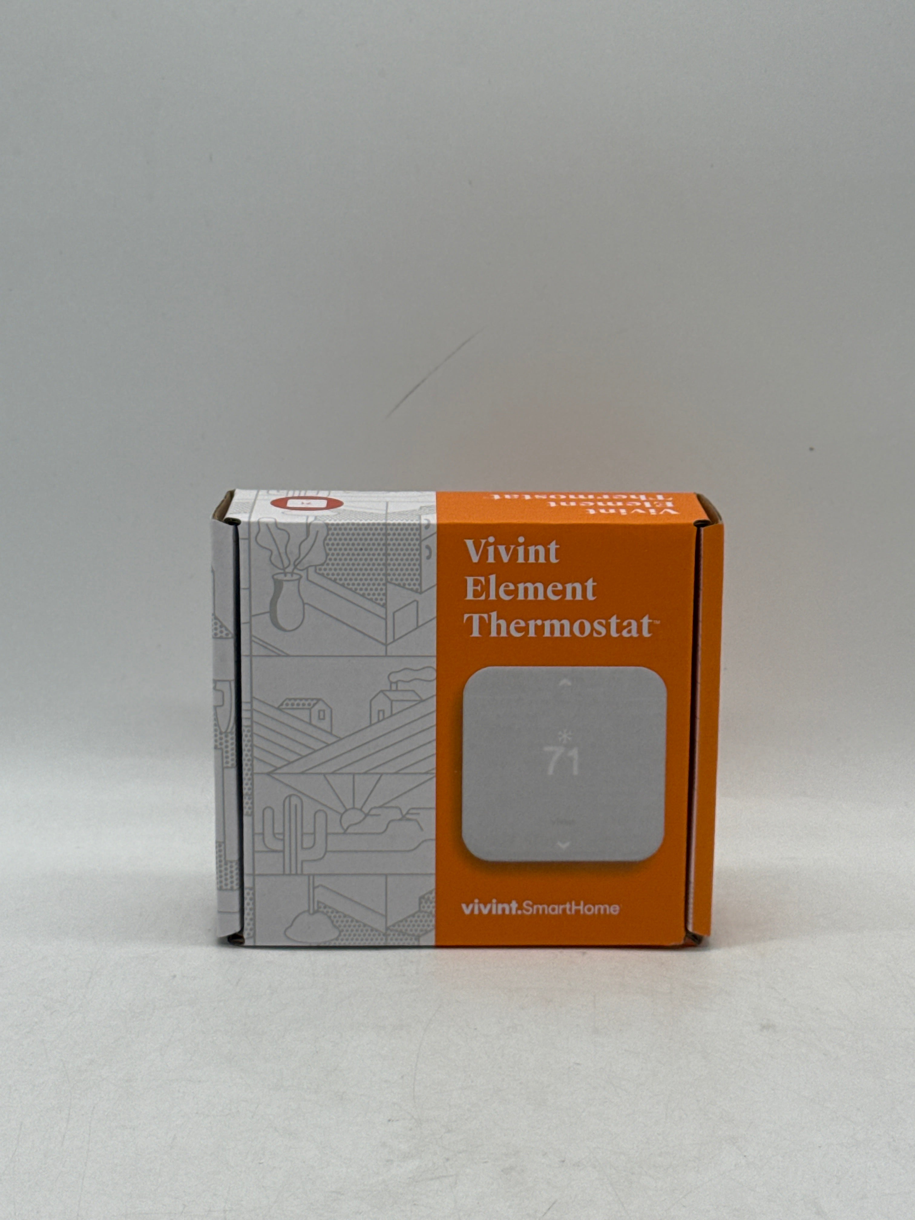 Vivint Element Smart Home Thermostat VS-ELEM02-01