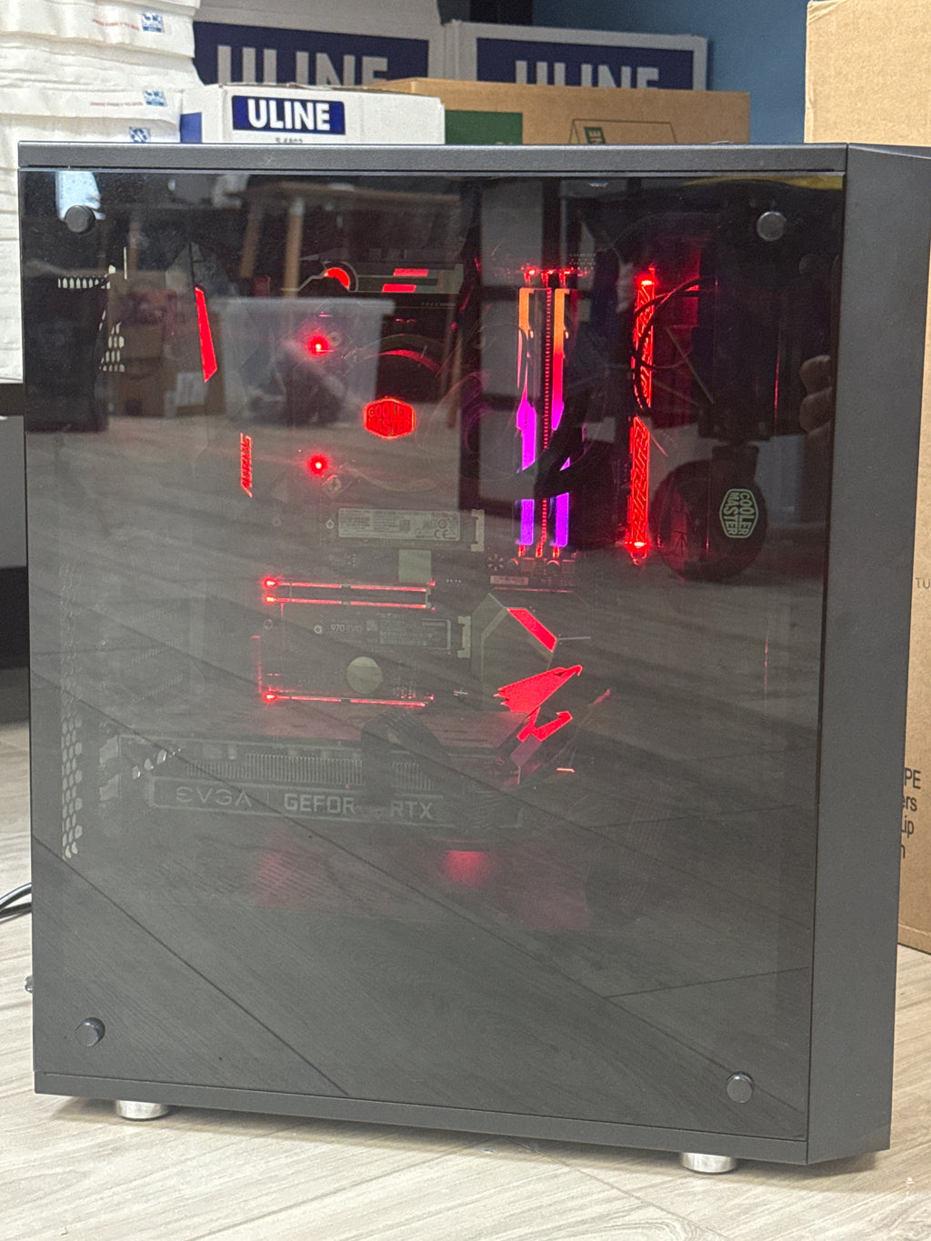 Fractal design Intel i7-8700K Gaming PC RTX 2060, 16GB RAM 512GB SSD + 256GB SSD