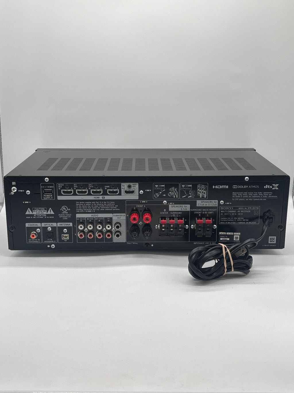 SONY STR-DH790 Multi Channel AV Receiver - For Parts (Read Desc)
