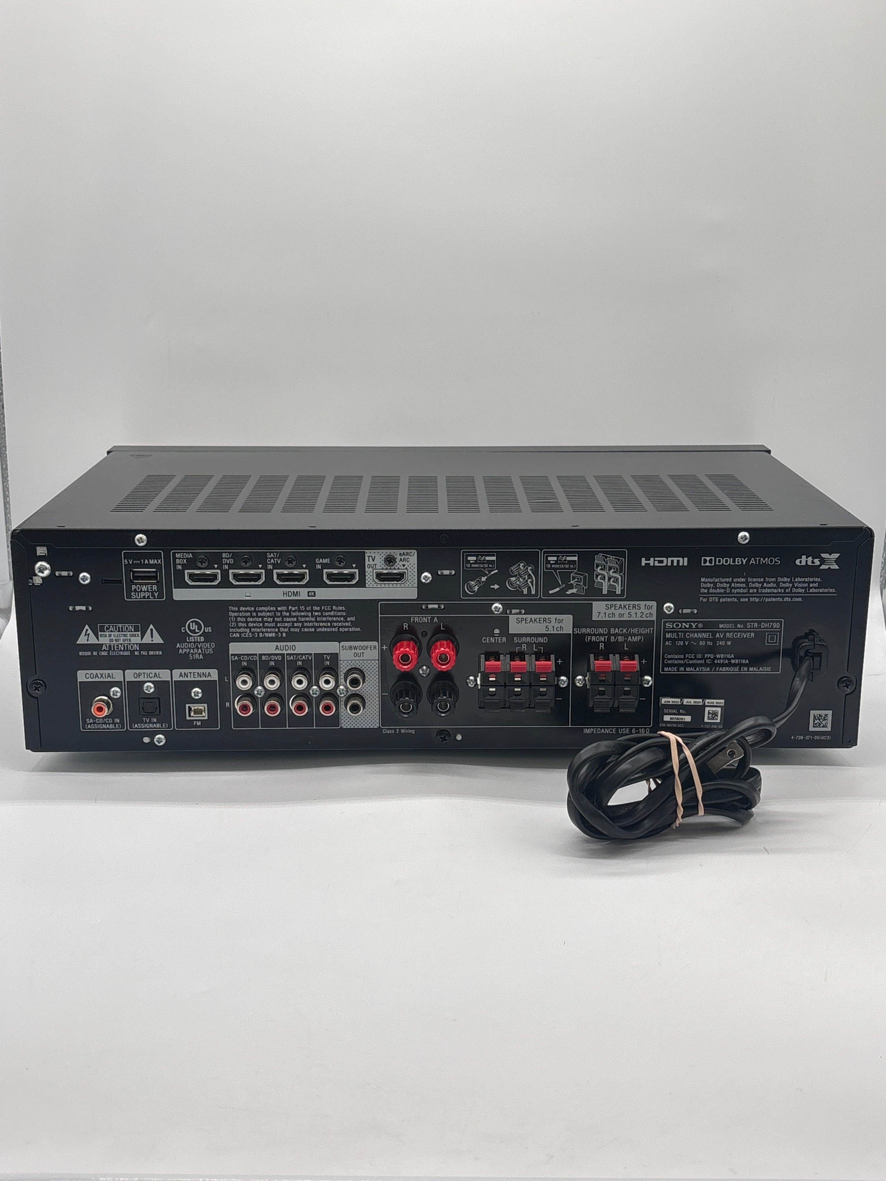 SONY STR-DH790 Multi Channel AV Receiver - For Parts (Read Desc)