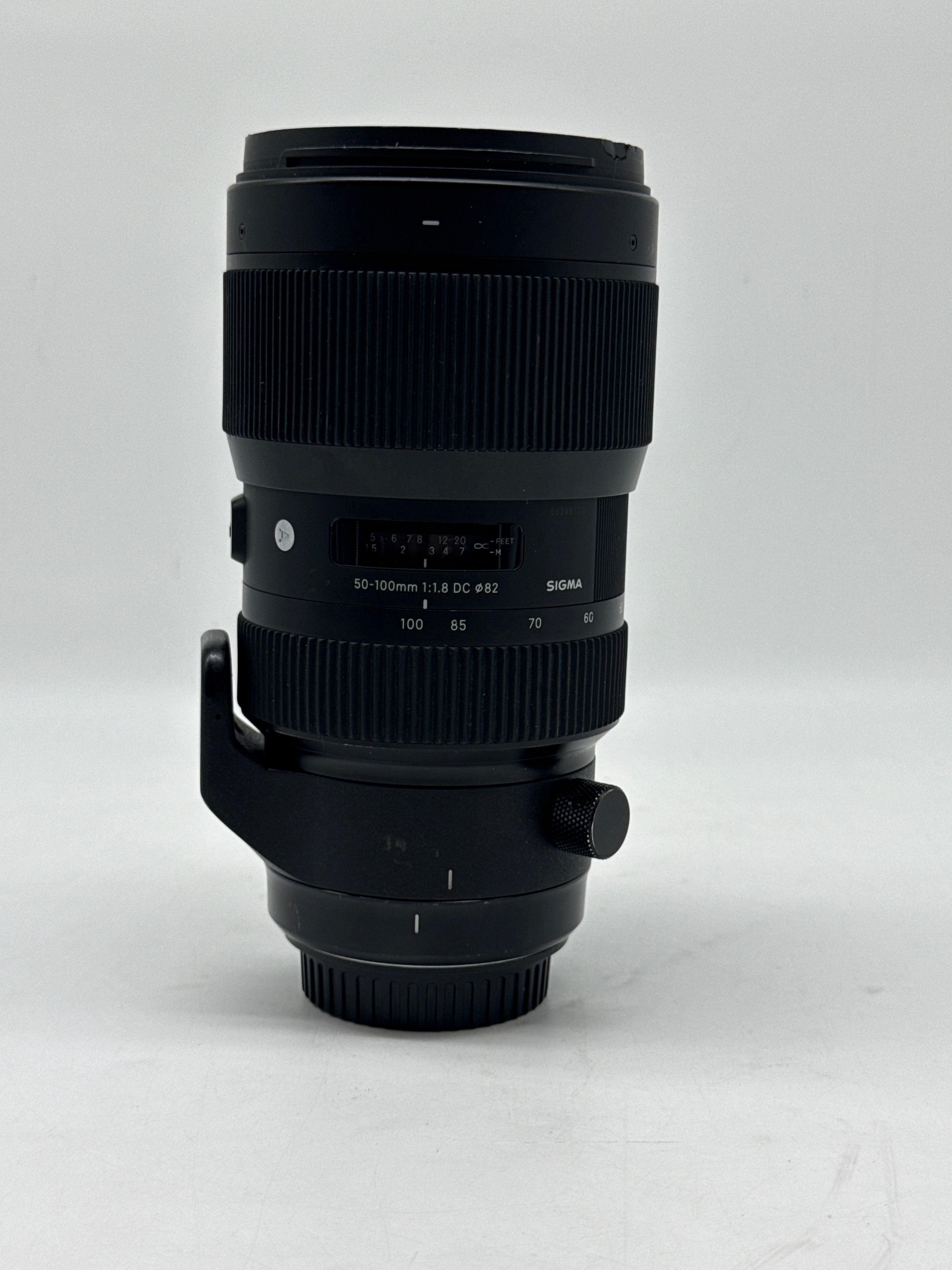 Sigma 50-100mm f/1.8 DC HSM Art Lens for Canon EF Mount - For Parts (Cosmetic Damage)