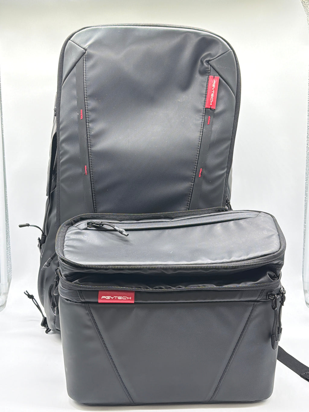 Used PGYTECH One MO Backpack 25L+Shoulder Bag 10L (Twilight Black)