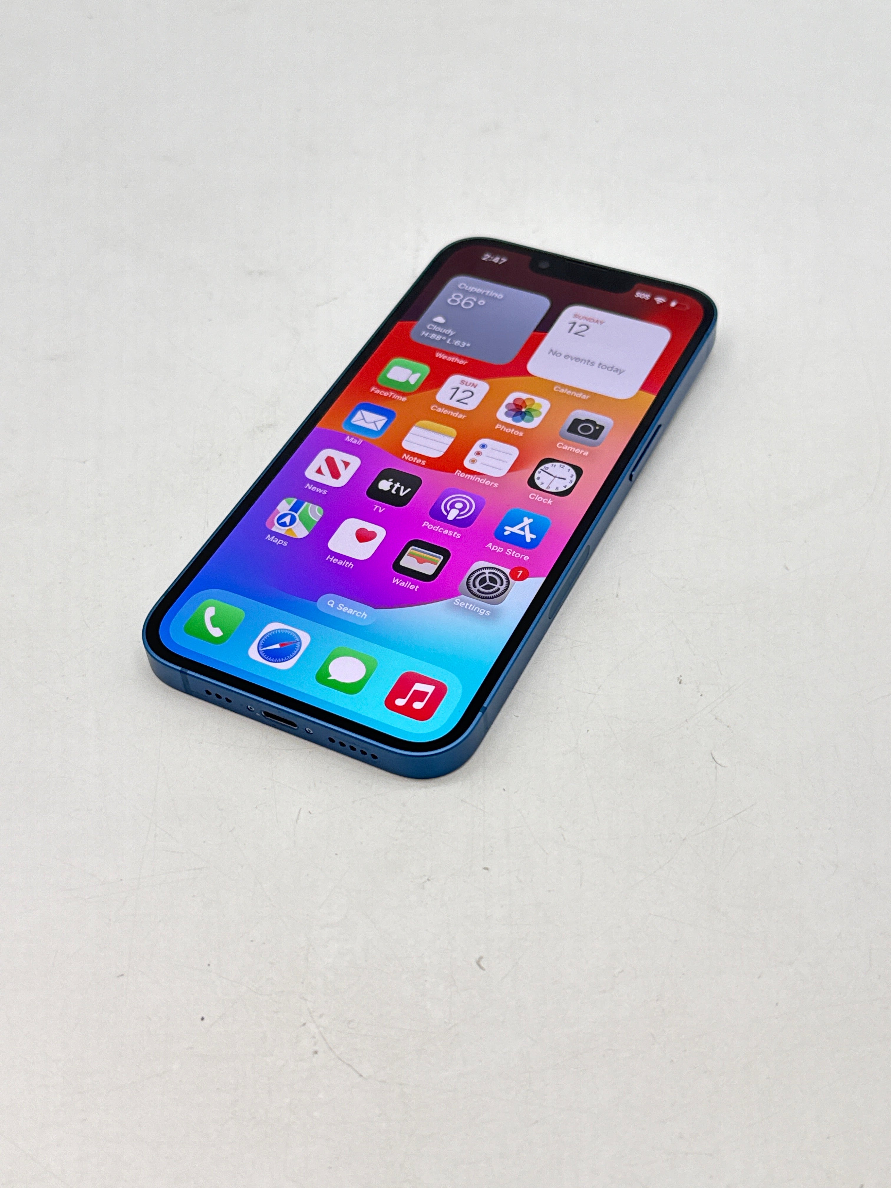 Apple iPhone 13 ML9C3LL/A 128GB Factory Unlocked Blue - Used