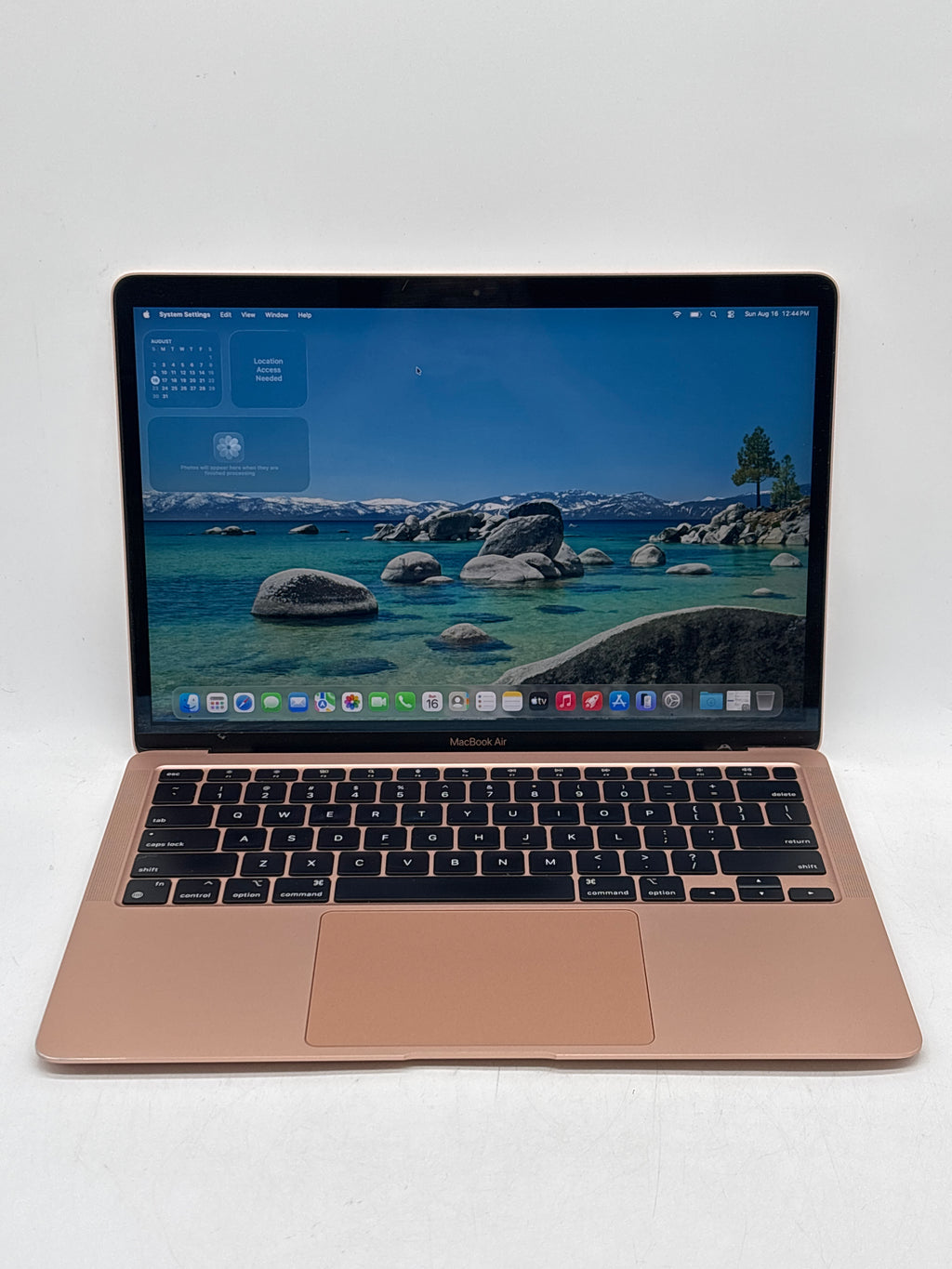 Apple MacBook Air 13" A2337 Apple M1 8GB RAM 256GB SSD Gold - READ