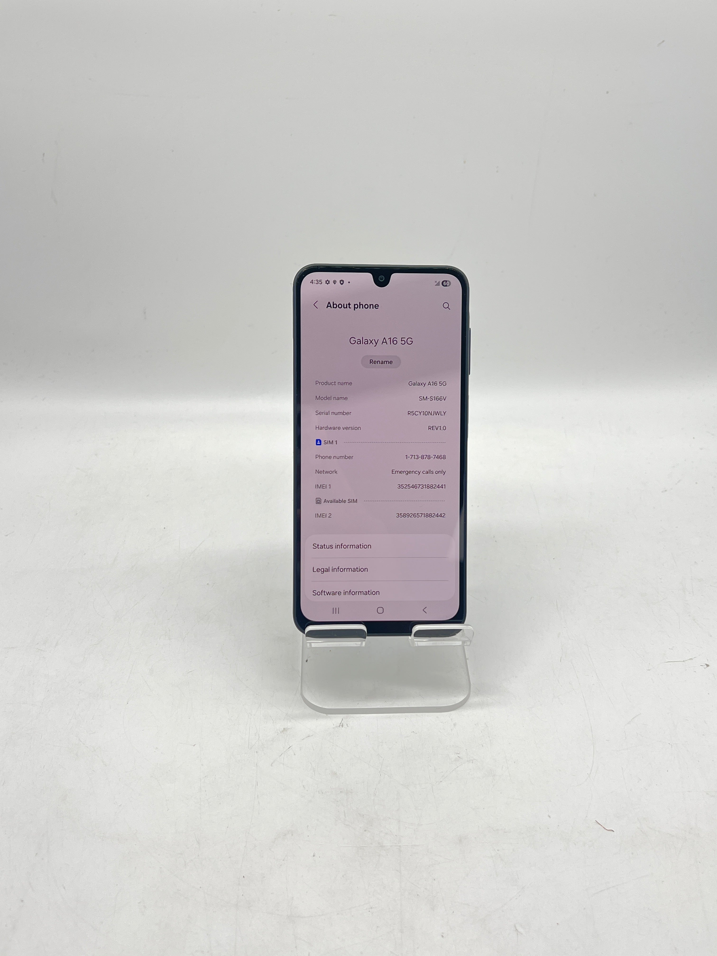 Samsung Galaxy A16 5G 128GB - For Parts Compatible with Straight Talk