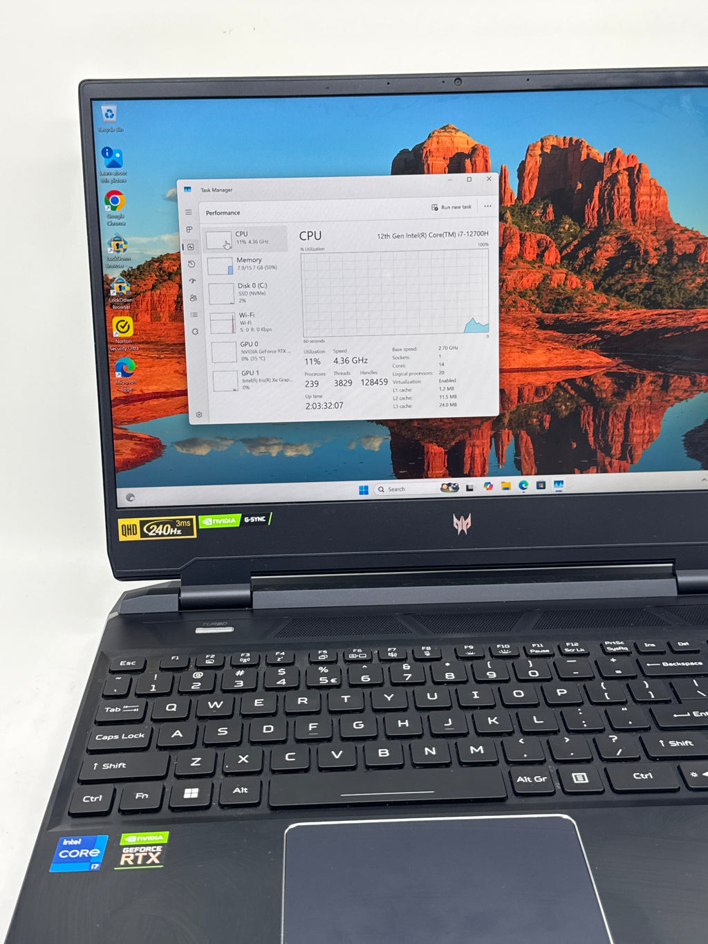 Acer Predator Helios 300 PH315-55 i7-12700H 16GB RAM 1TB SSD RTX 3070Ti