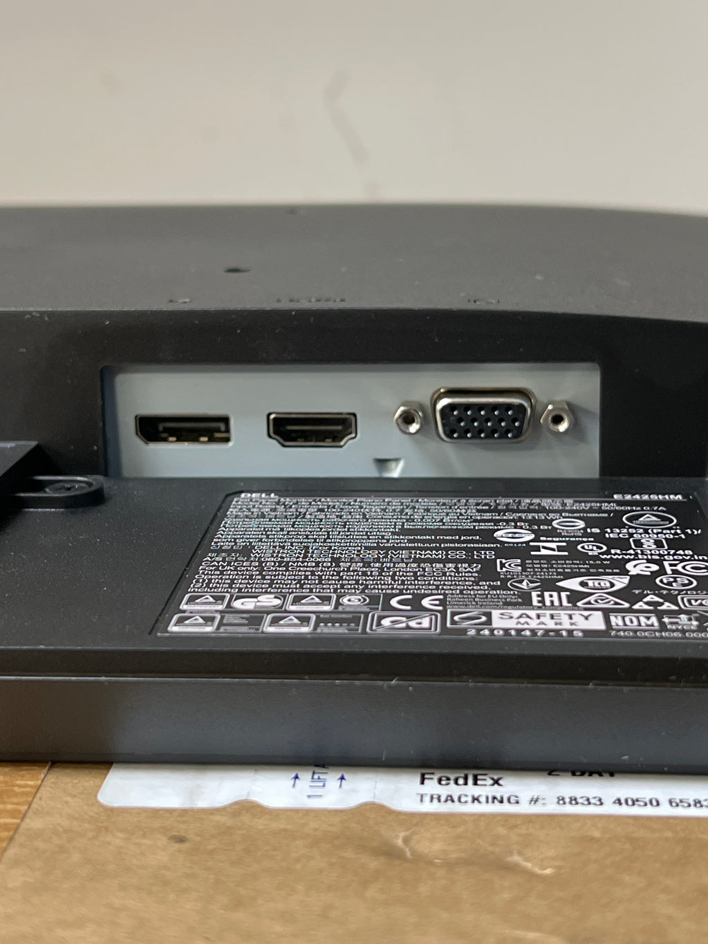 Dell E2425HM 24" 1920 x 1080 100Hz 5ms IPS LCD Monitor - Open Box