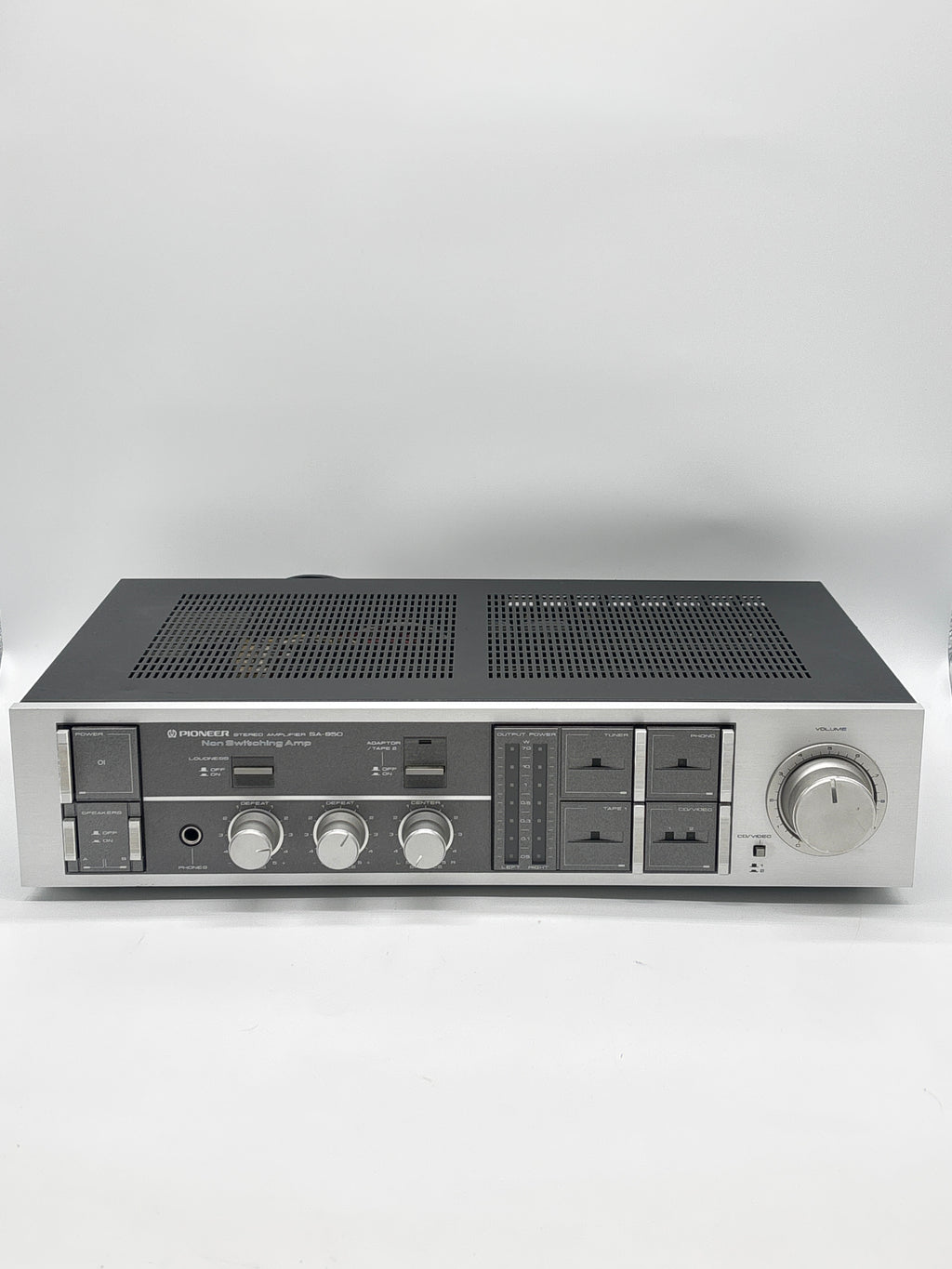 Pioneer Amplifier SA-950 Integrated Amplifier Silver Untested - Does not power on