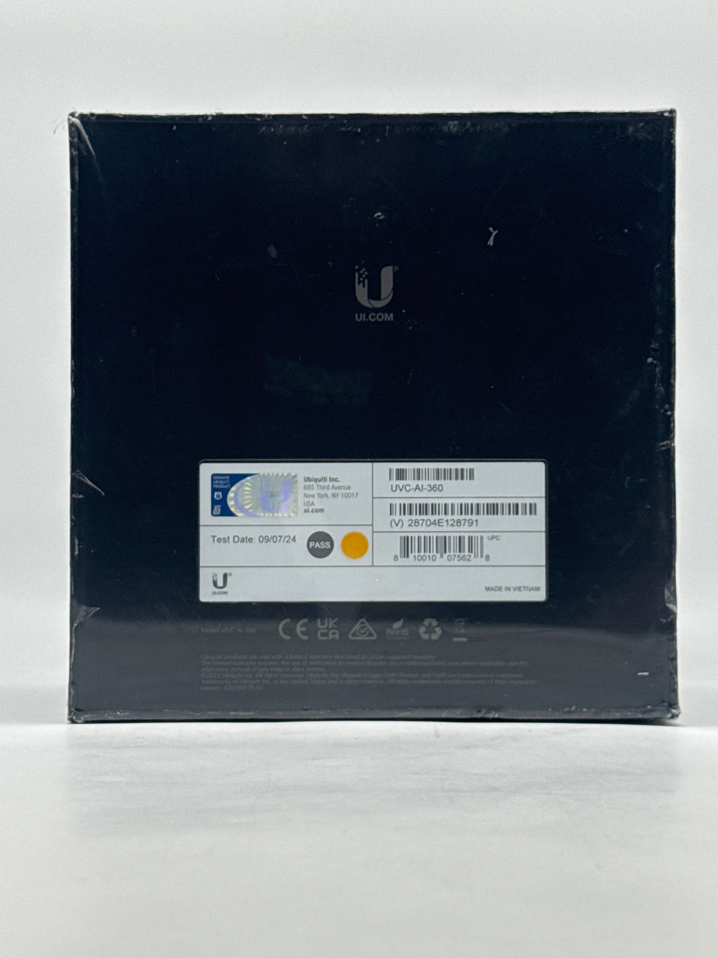 Ubiquiti AI 360 UVC-AI Security Camera Black New in Box