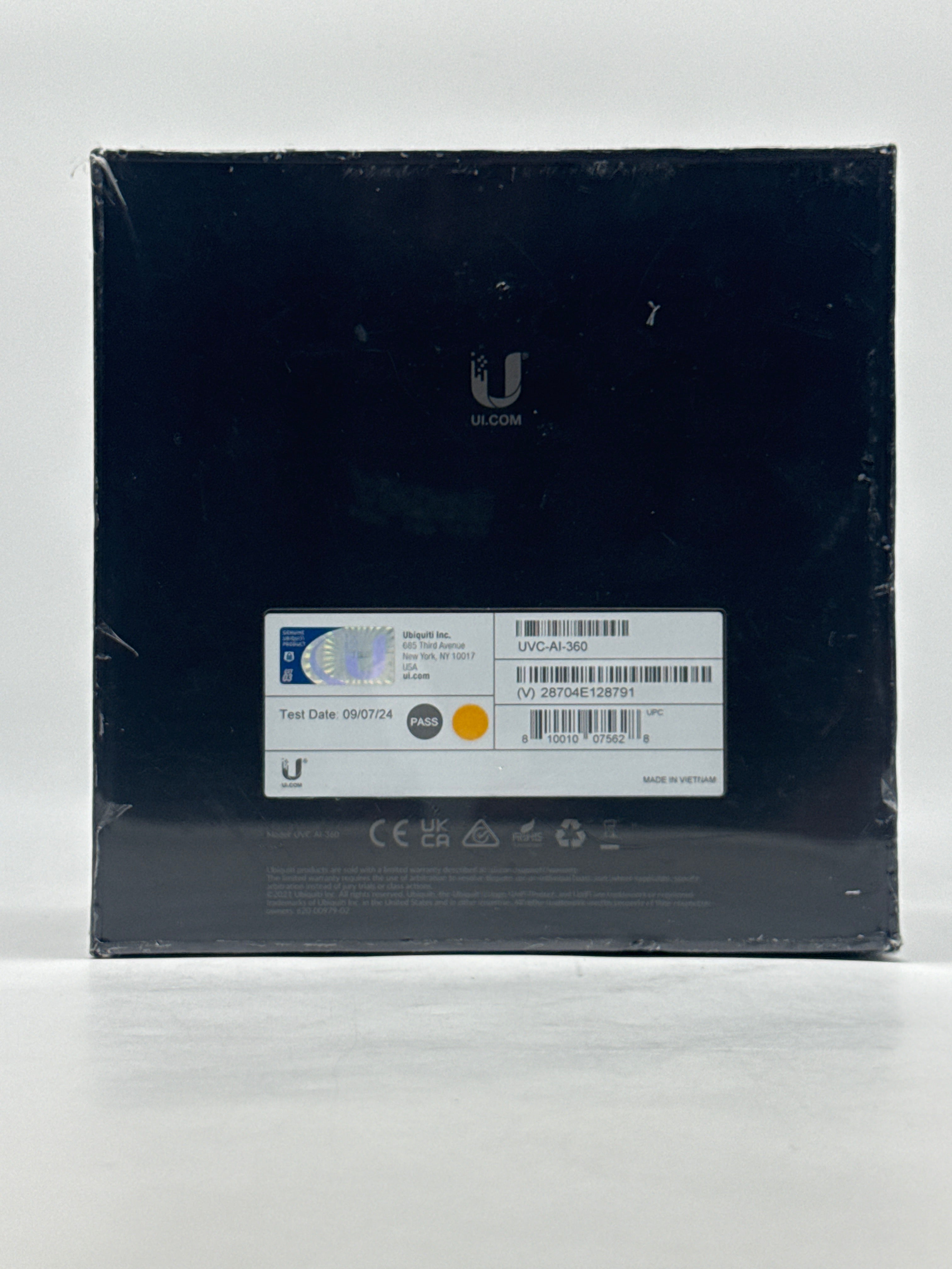 Ubiquiti AI 360 UVC-AI Security Camera Black New in Box