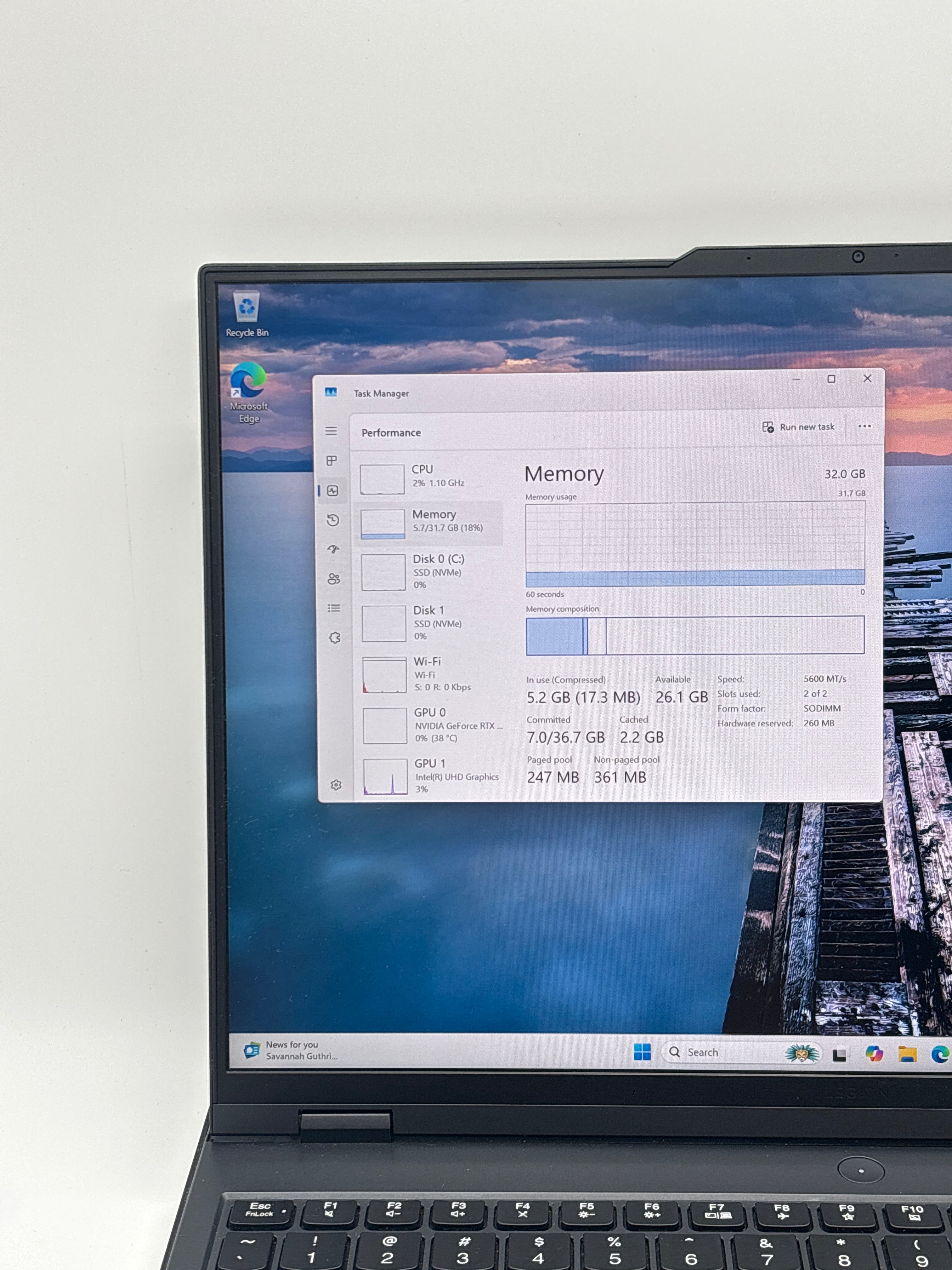 Lenovo Legion Pro 7 i9-13900XH 32GB RAM 2TB SSD RTX 4080 - Used