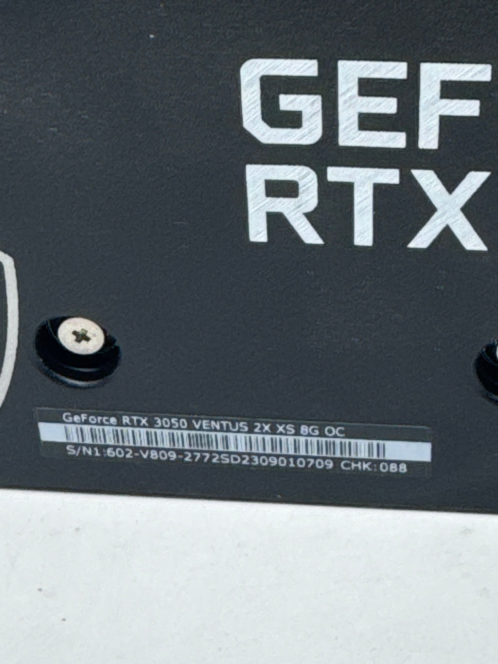 MSI GeForce RTX 3050 Ventus Graphics Card