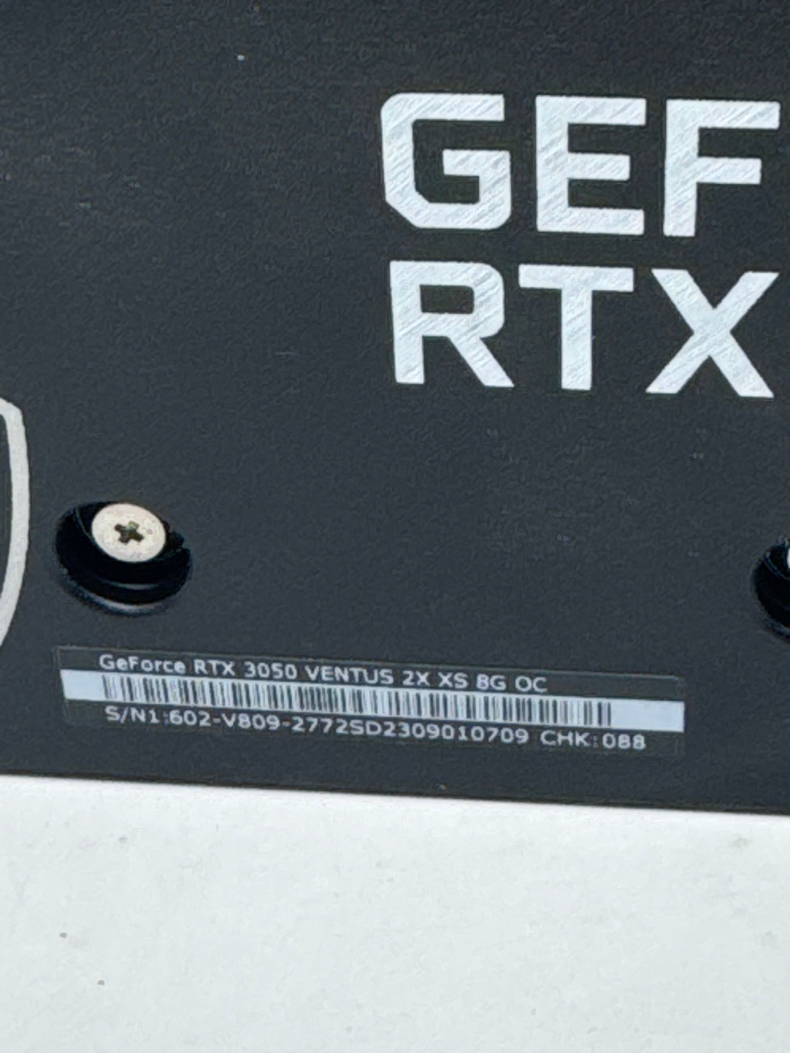 MSI GeForce RTX 3050 Ventus Graphics Card