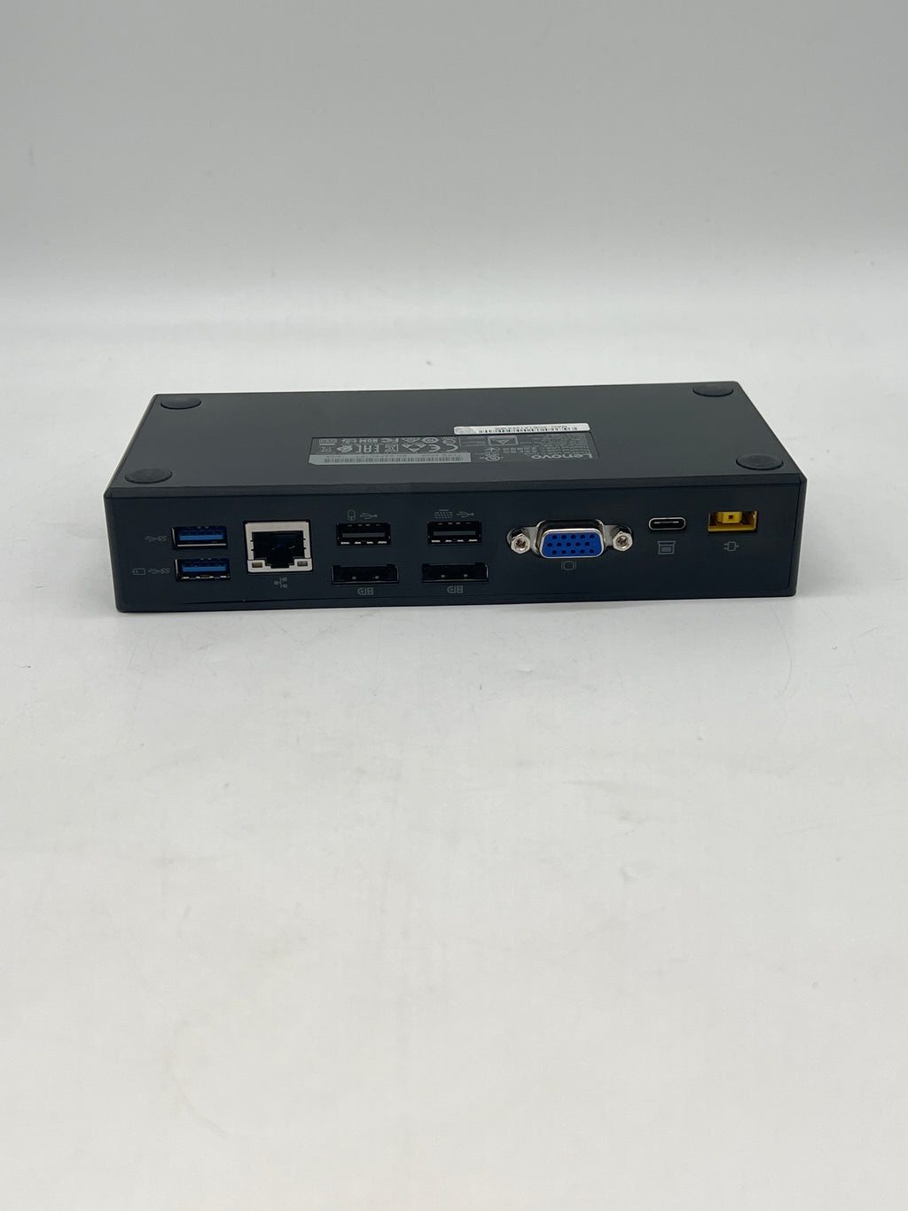 Lenovo ThinkPad USB-C Dock DK1633 40A9 with Power Adapter & USB-C Cable - Used