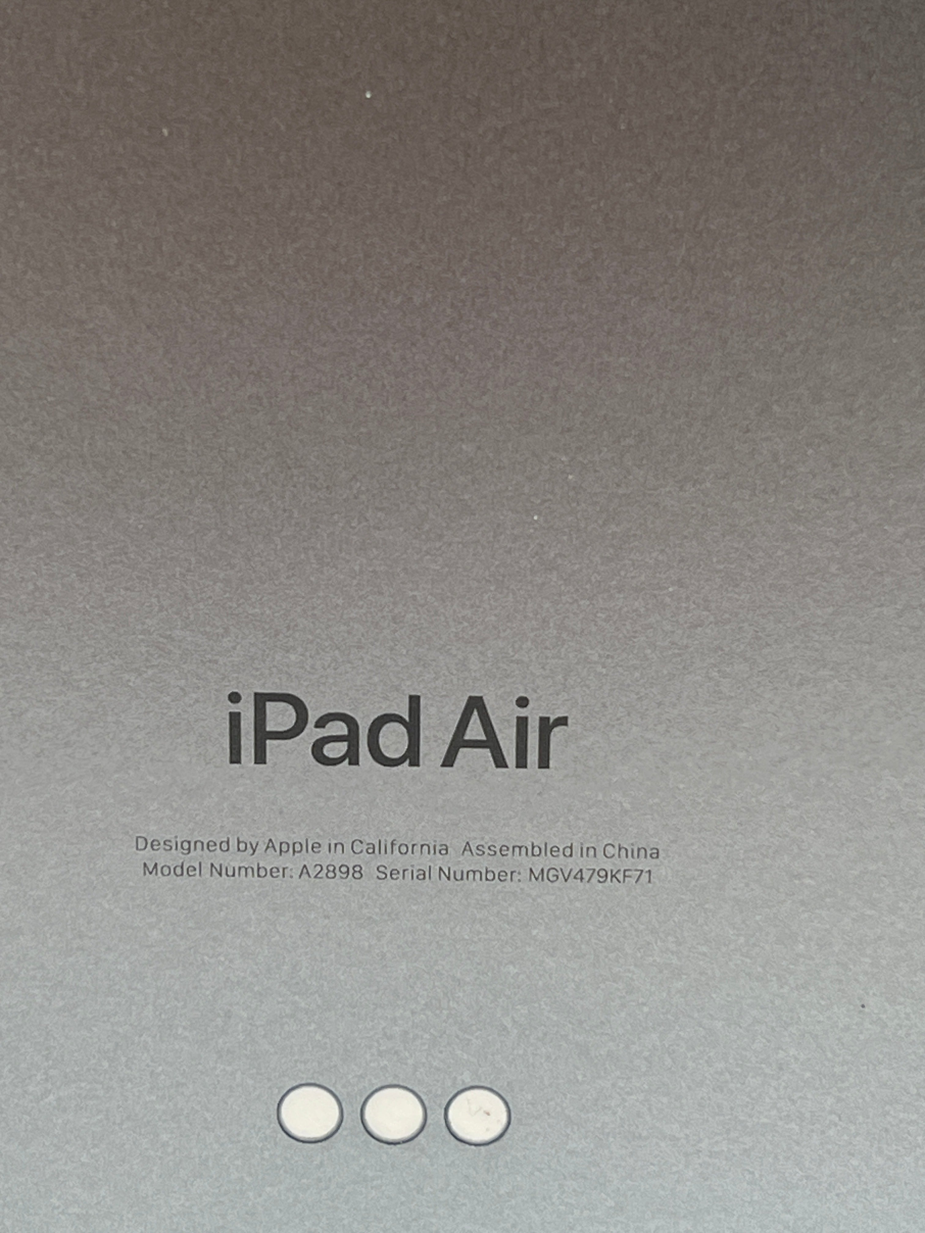Apple iPad Air 13-inch (M2) A2898 128 GB, Wi-Fi, 13 in - Space Gray