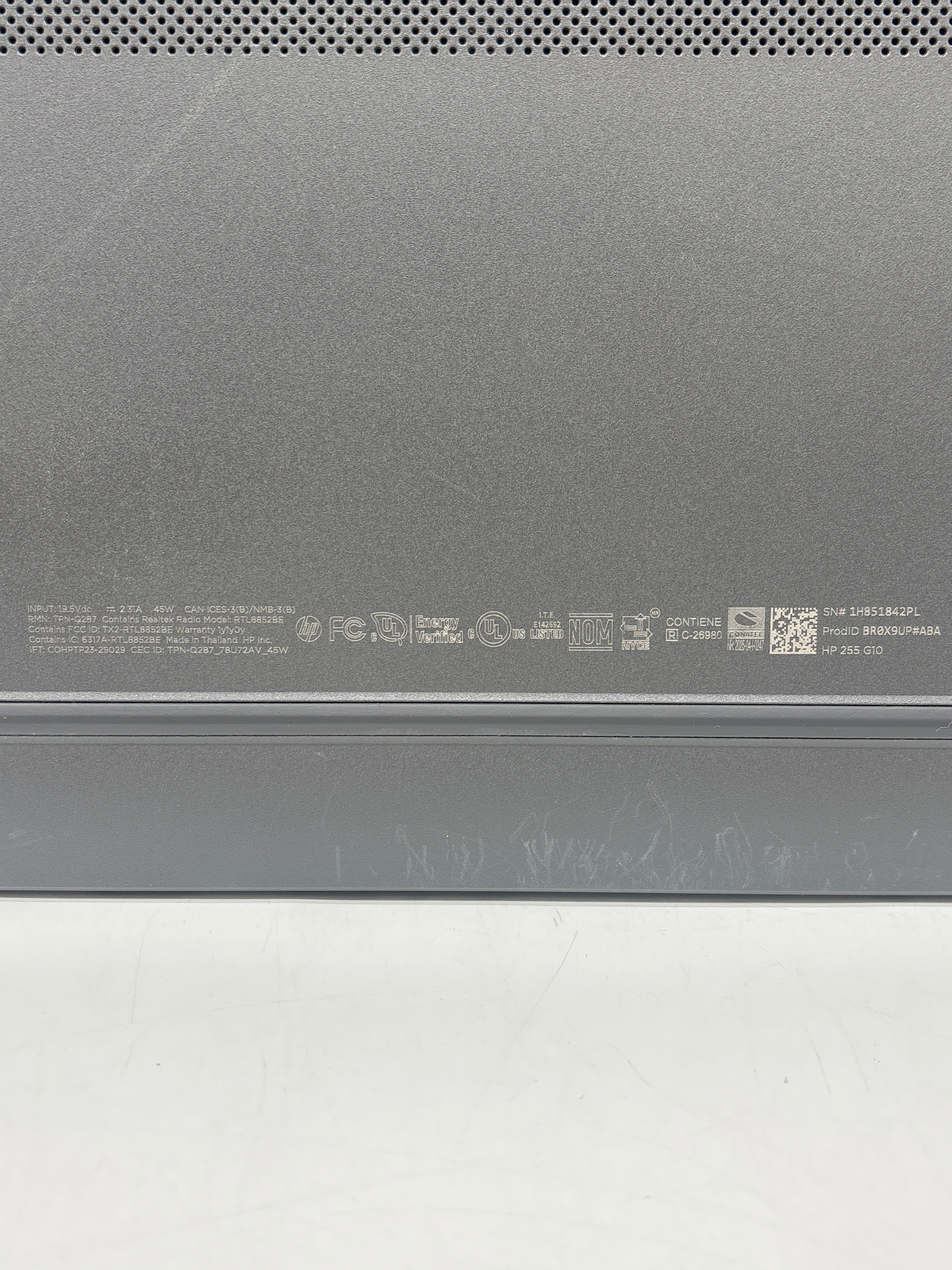 HP 255 G10 AMD Ryzen 3 7330U 16GB 256GB SSD - BIOS Lock/Remotely Managed