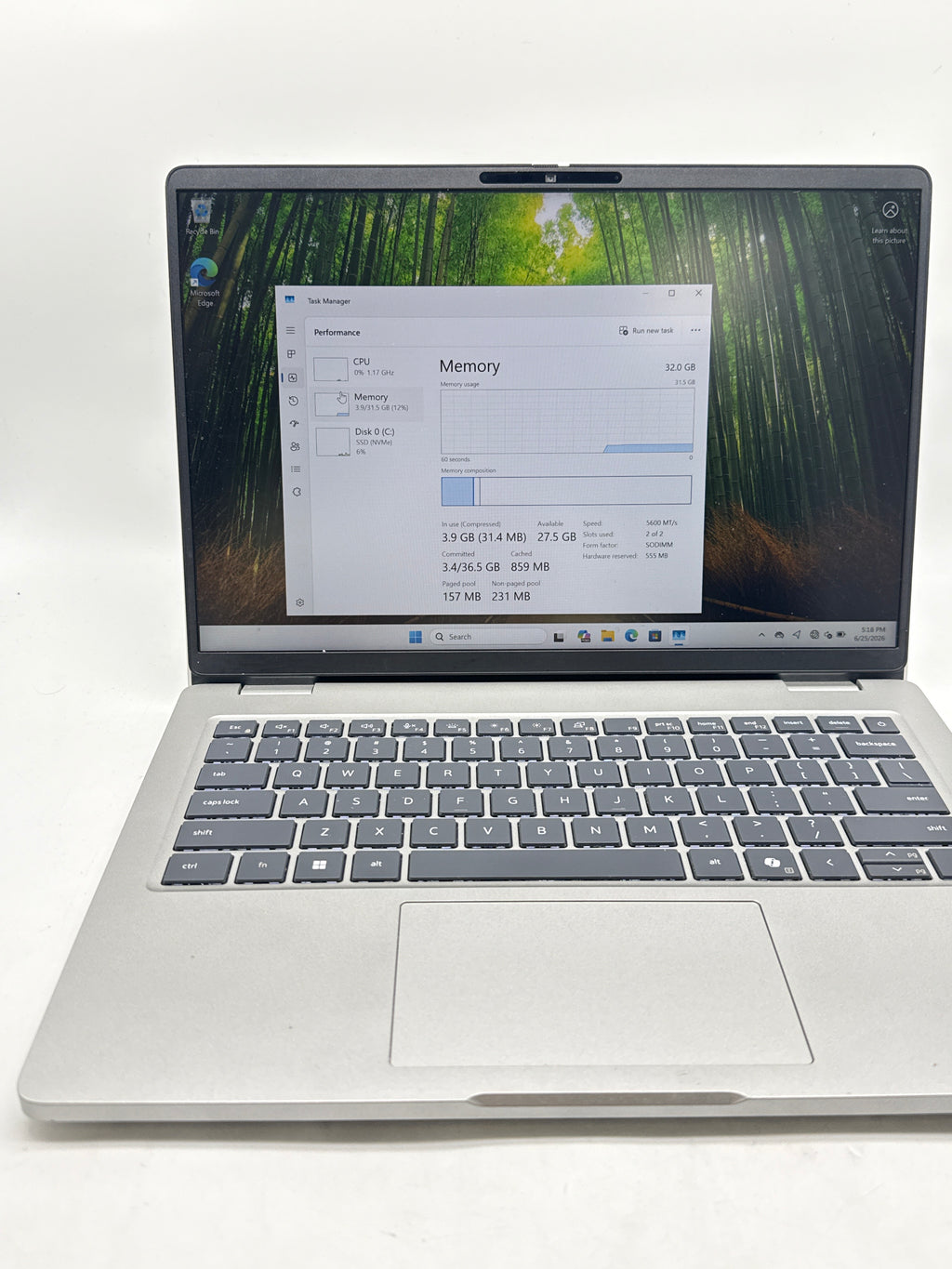 Dell Pro 14 PC14250 14" Core Ultra 5 235U 32GB RAM 256GB SSD - Used