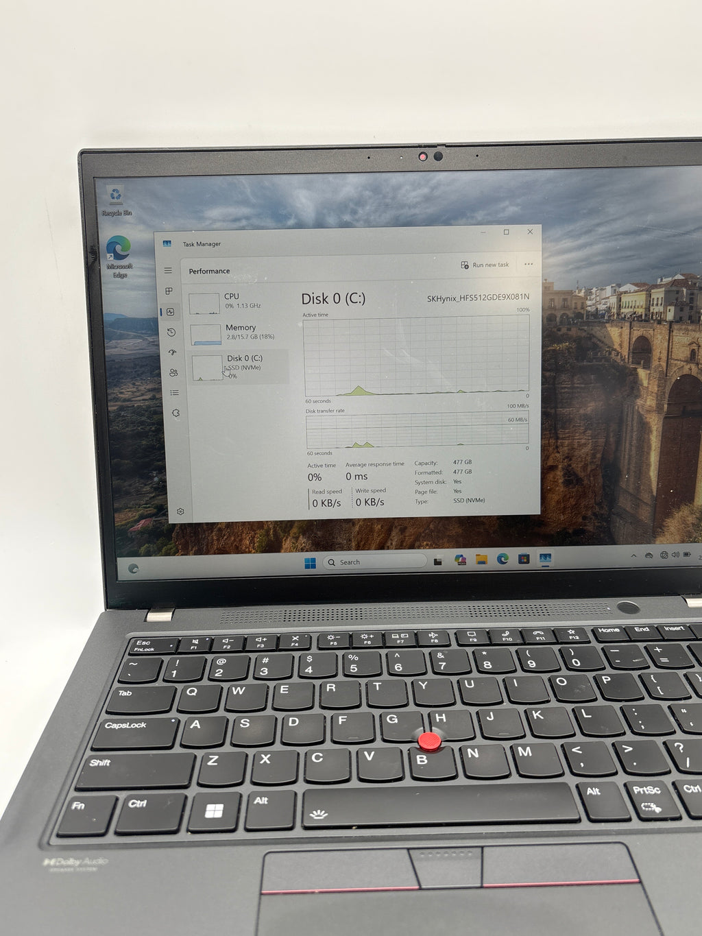 Lenovo ThinkPad T14 Gen 3 i7-1260P 16GB RAM 512GB SSD - Remotely Managed