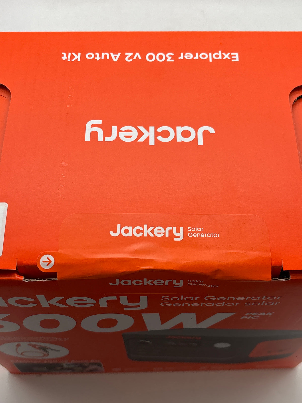 Jackery Explorer 300 v2 Auto Kit Portable Solar Generator 600W Black - New