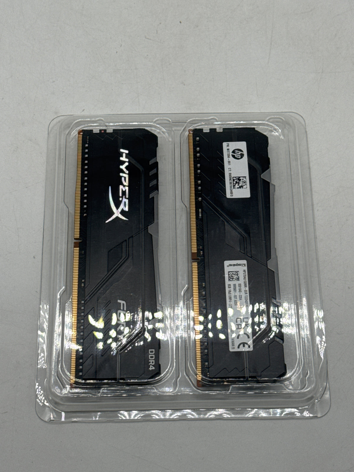 Kingston HyperX Fury 16GB 2x8GB DDR4 3733MHz RAM HP37D4U1S8MR-8XR - Used