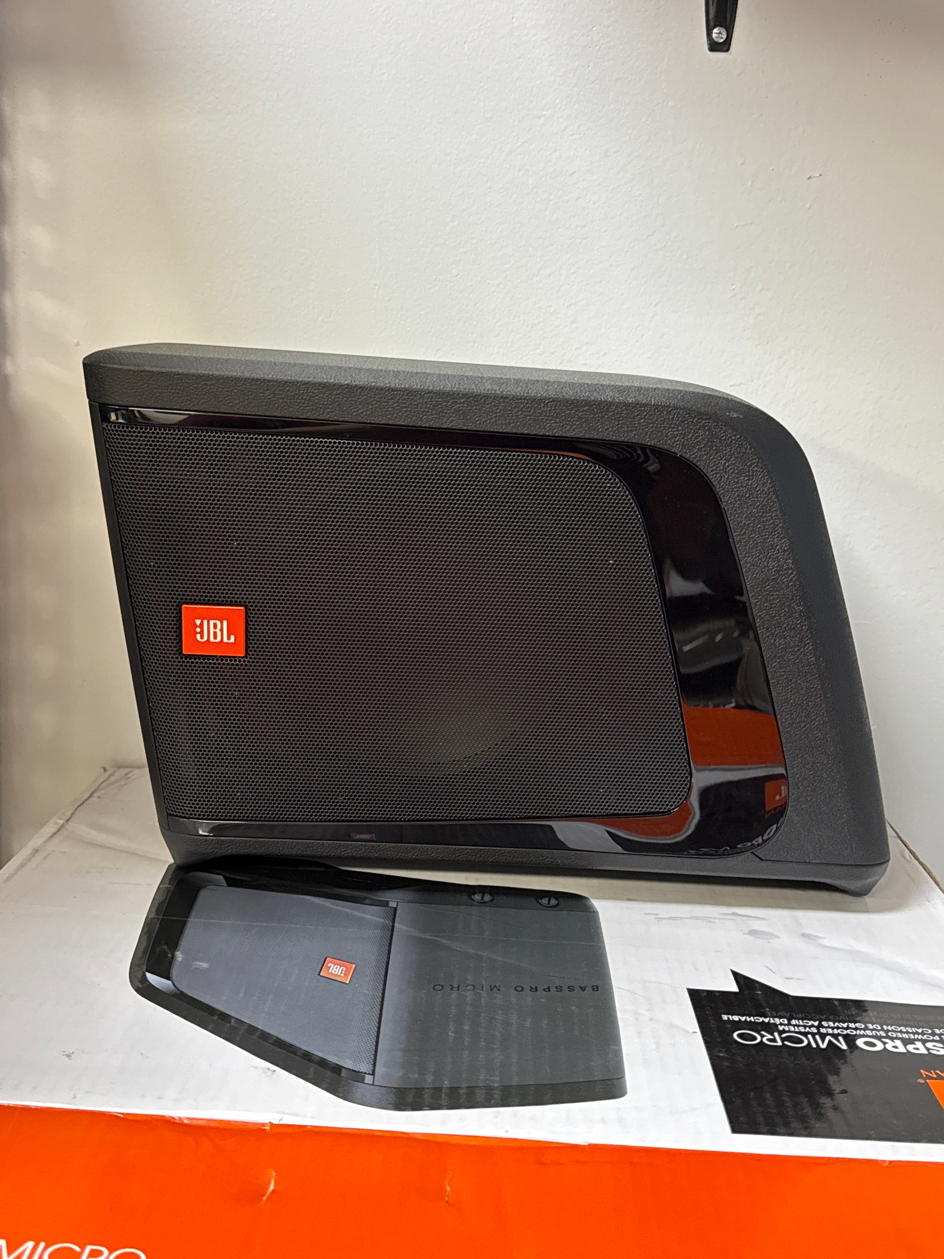 JBL BassPro Micro 140W 8" Powered Subwoofer - Open Box