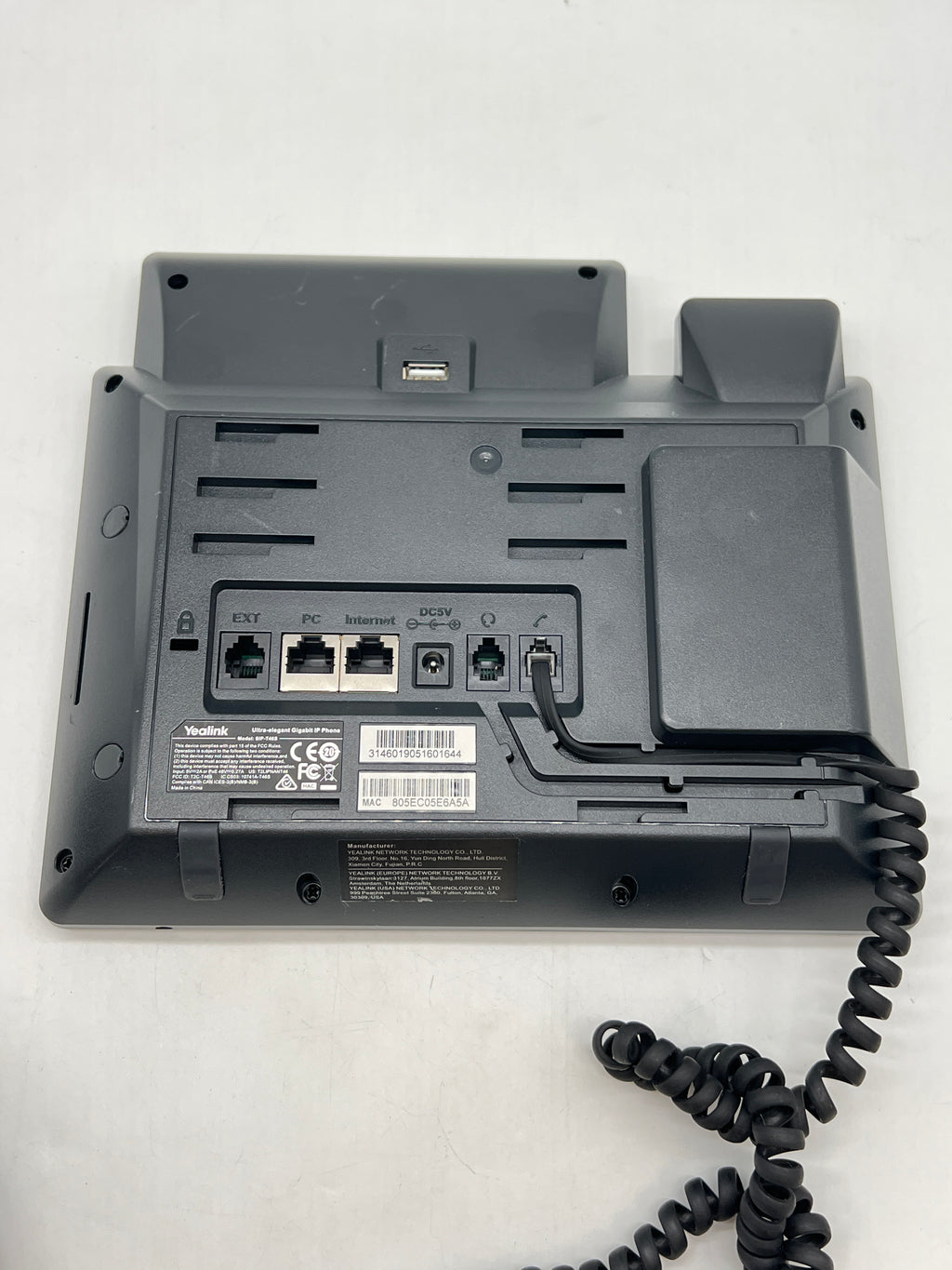 Yealink SIP-T46S VoIP IP Business Phone - Cracked Screen