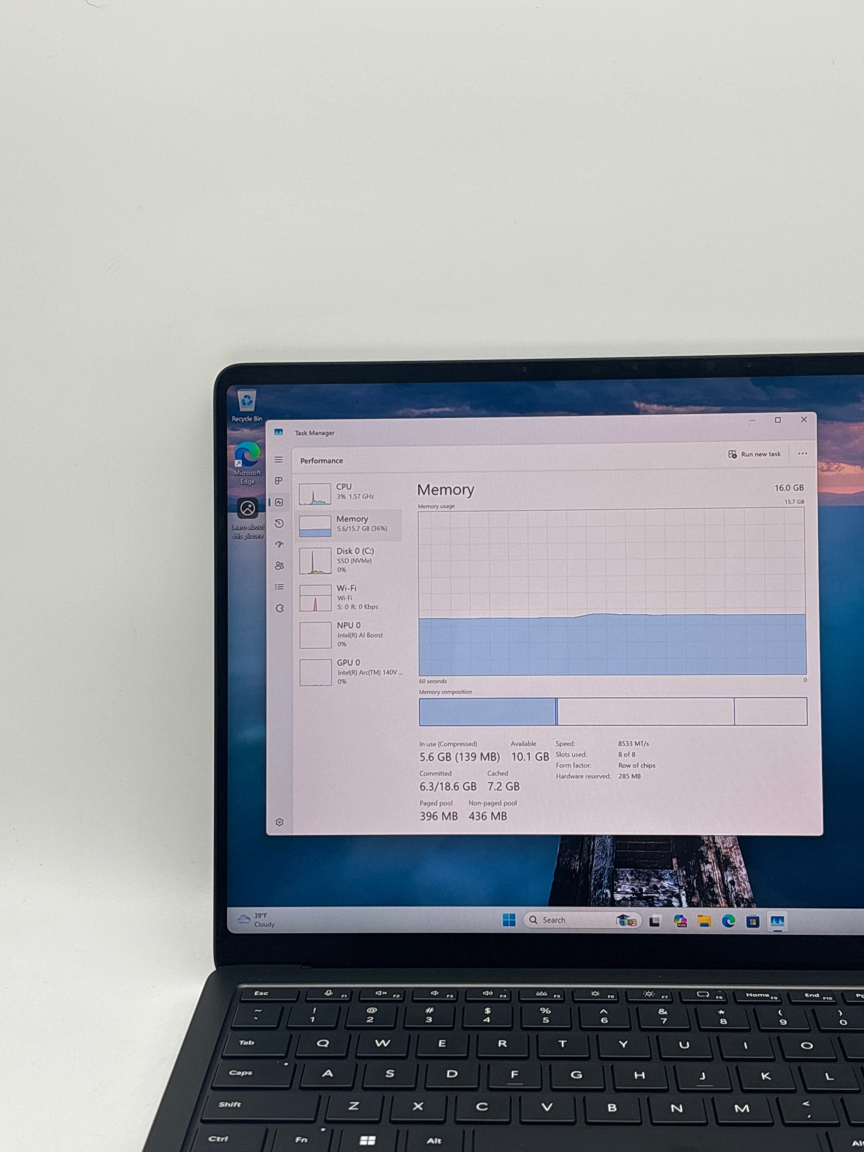 Microsoft Surface Laptop 7 Ultra 7 266V 16GB RAM 256GB SSD