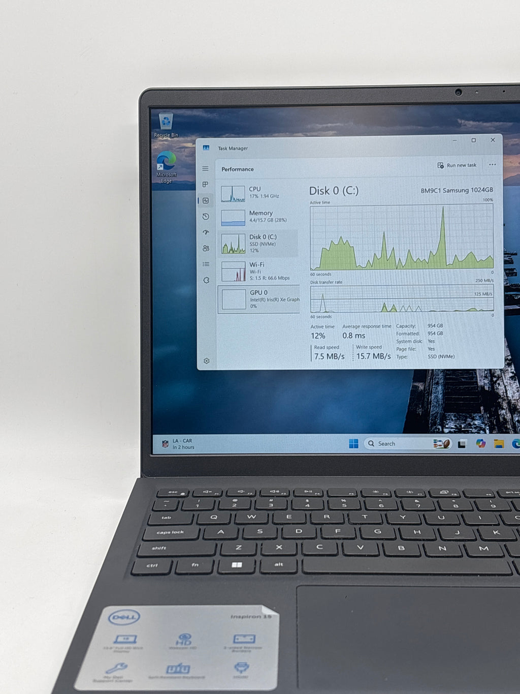 Dell Inspiron 15 3520 i7-1255U 16GB RAM 1TB